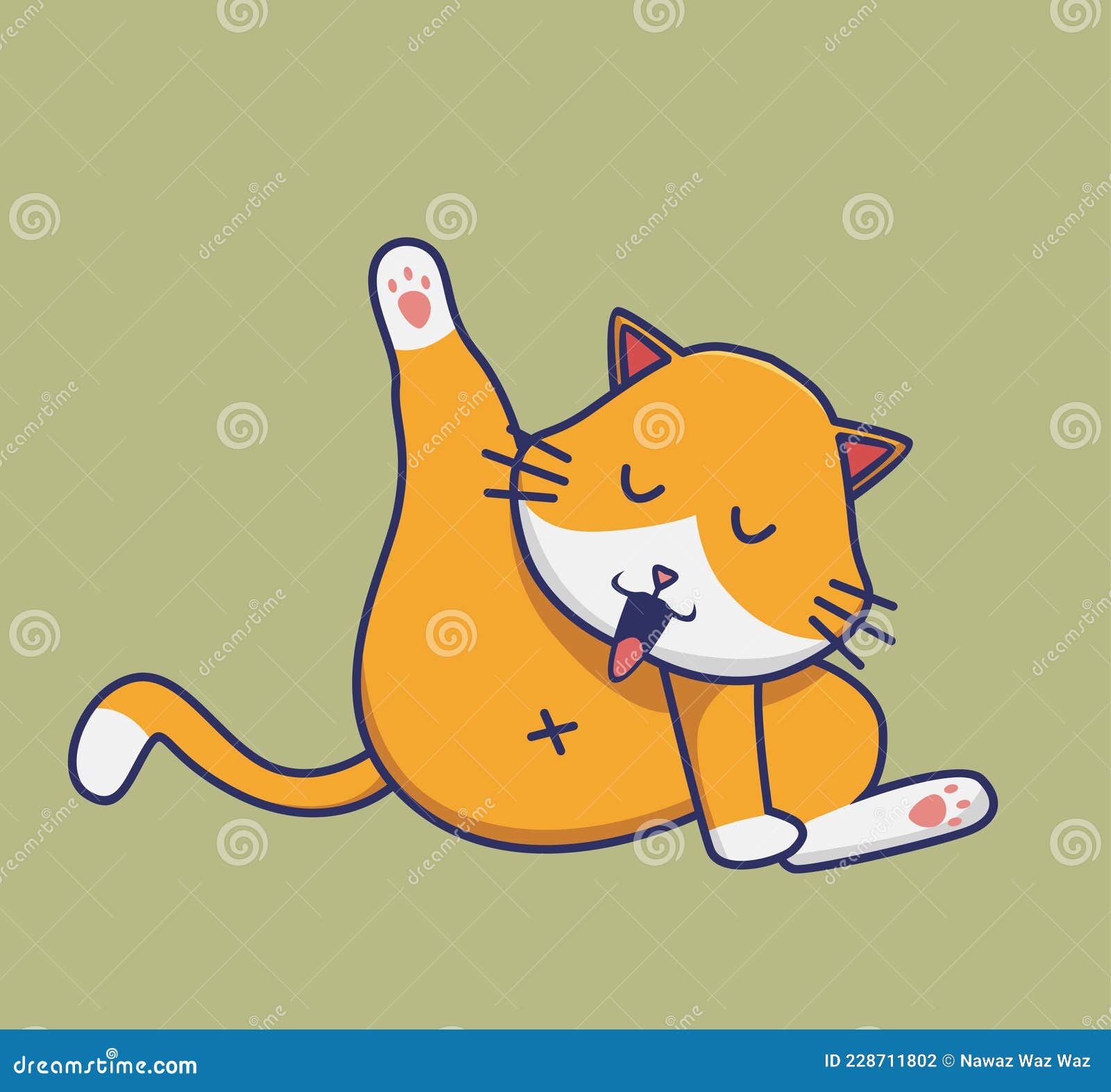 Premium Vector  Cute cats icon vector collection