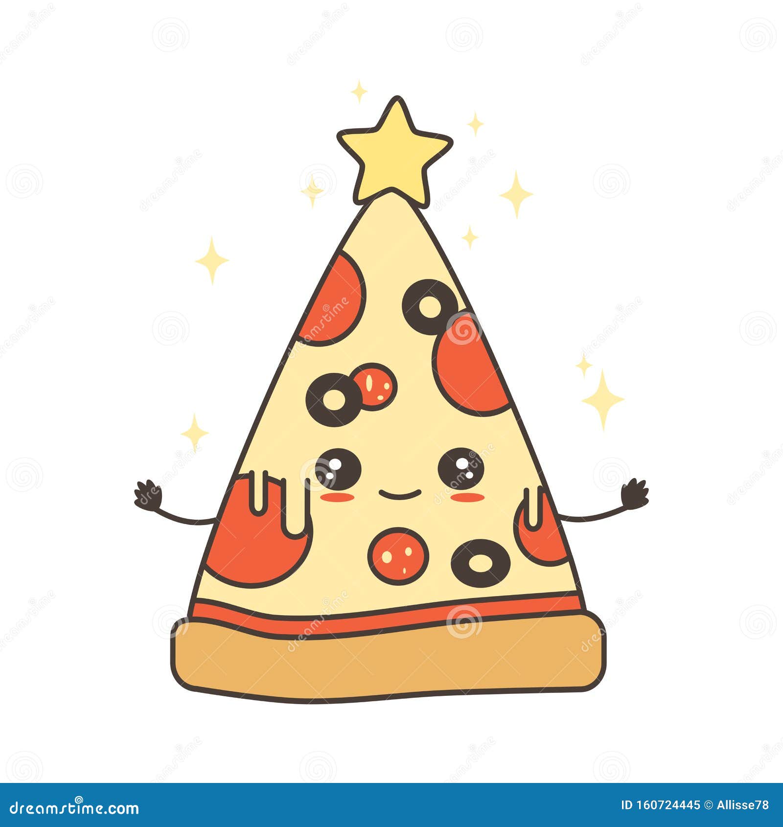 Christmas Card 2021 With Pizza