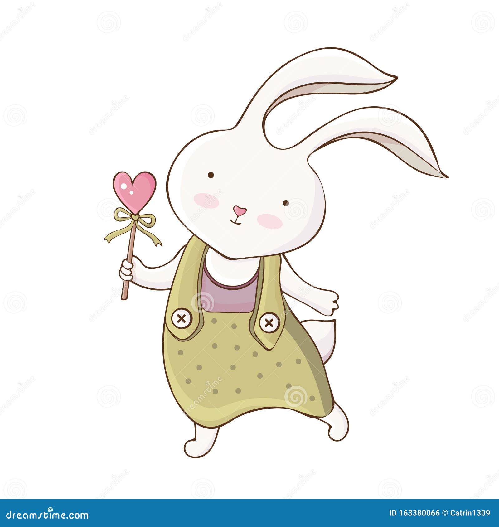 Cute Cartoon Easter Bunny in . a Little Rabbit Holds a Heart. Vintage Hand Drawn Style. Kawaii Funny Animal Stock Illustration - Illustration of baby, heart: 163380066 Cute Cartoon Easter Bunny in . a Little Rabbit Holds a Heart. Vintage Hand Drawn Style. Kawaii Funny Animal Stock Illustration - Illustration of baby, heart: 163380066
