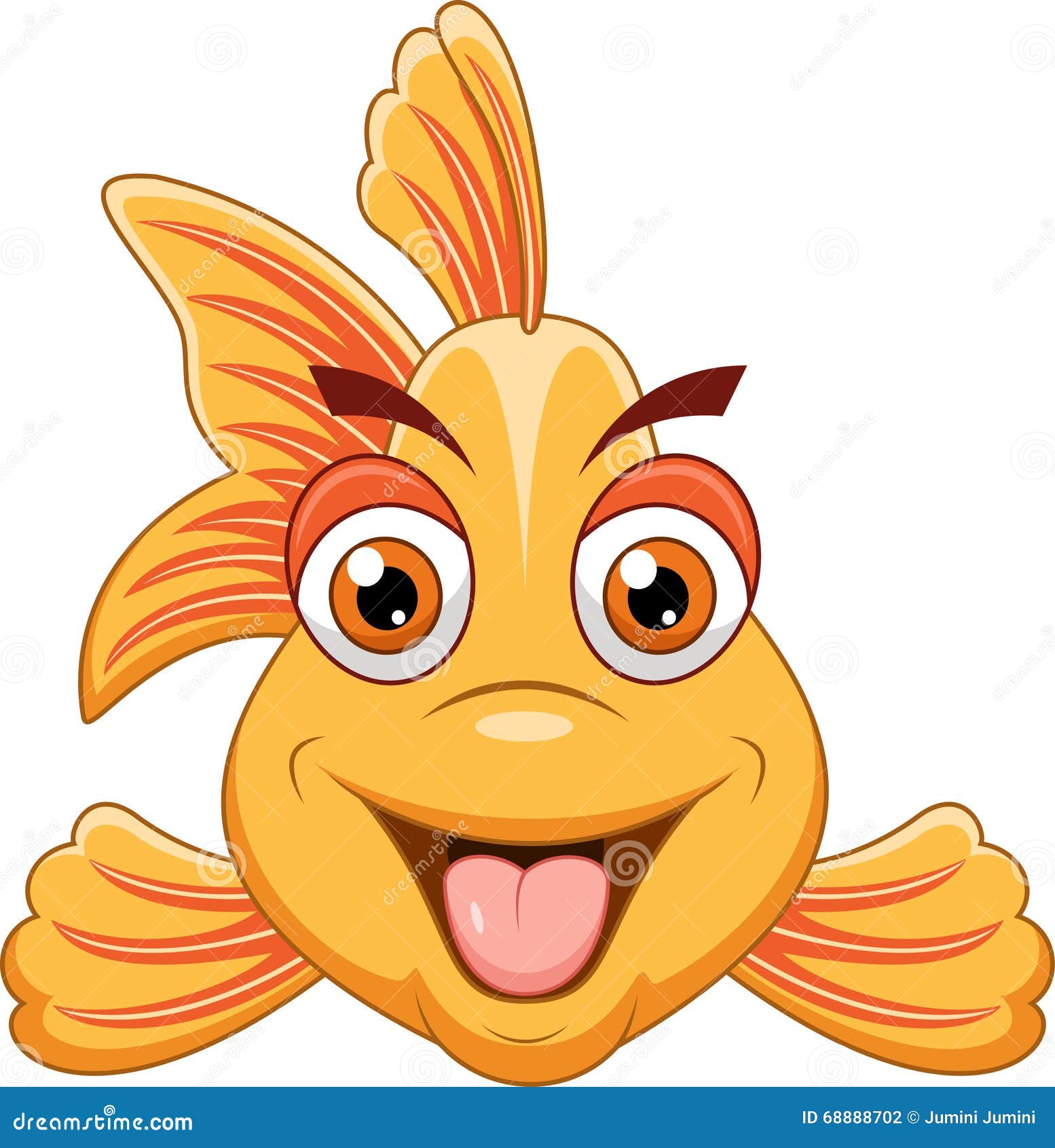 Cute Cartoon Fish Stock Illustrations – 101,330 Cute Cartoon Fish ...