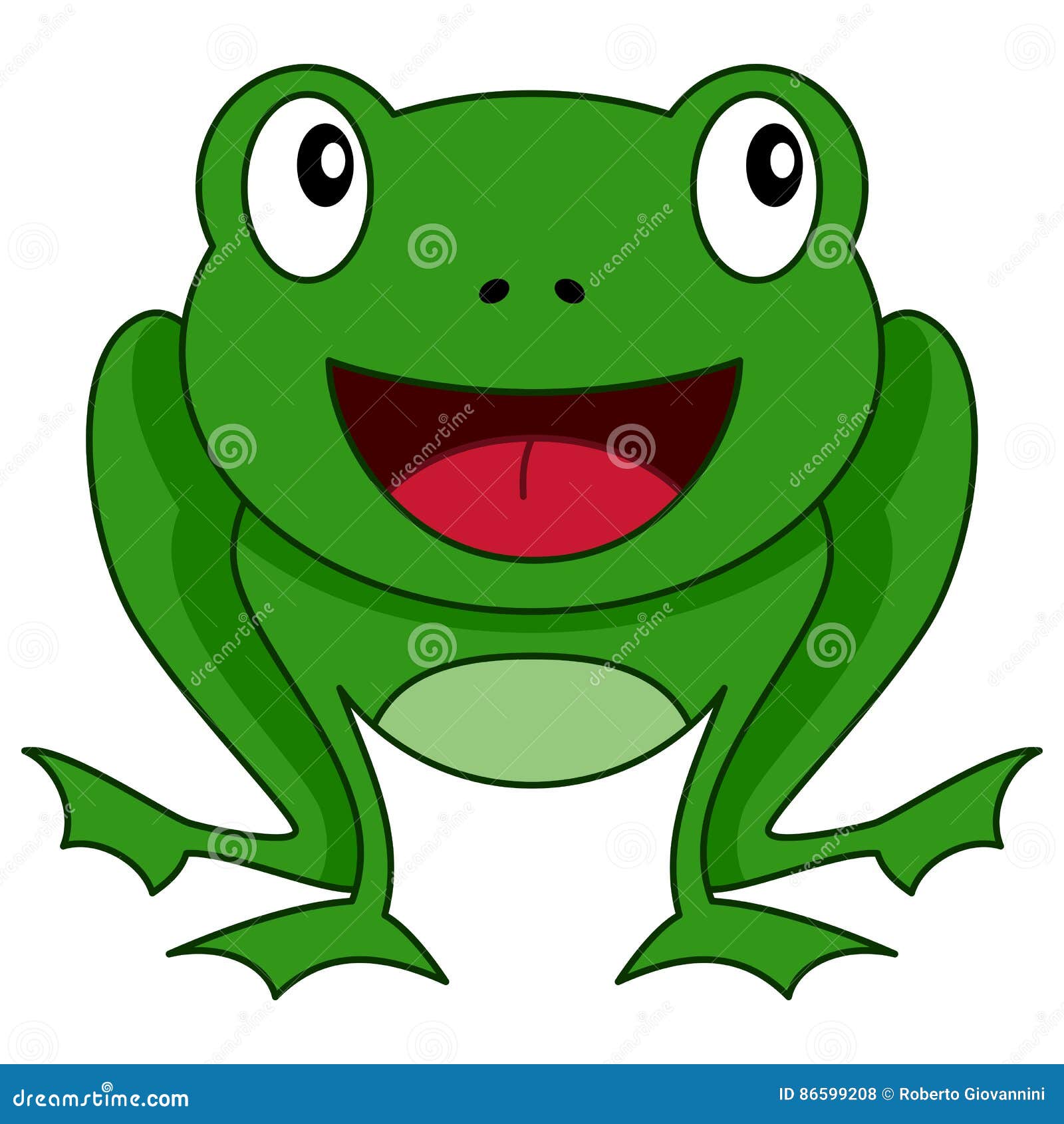 Images Of Cute Cartoon Frog Face