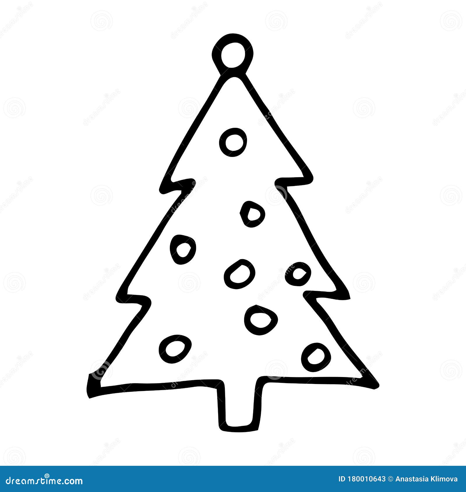 Calligraphy Hand Drawn Set Christmas Tree Icons. Doodles And Sketches Vector  Illustration Royalty Free SVG, Cliparts, Vectors, and Stock Illustration.  Image 88424375.