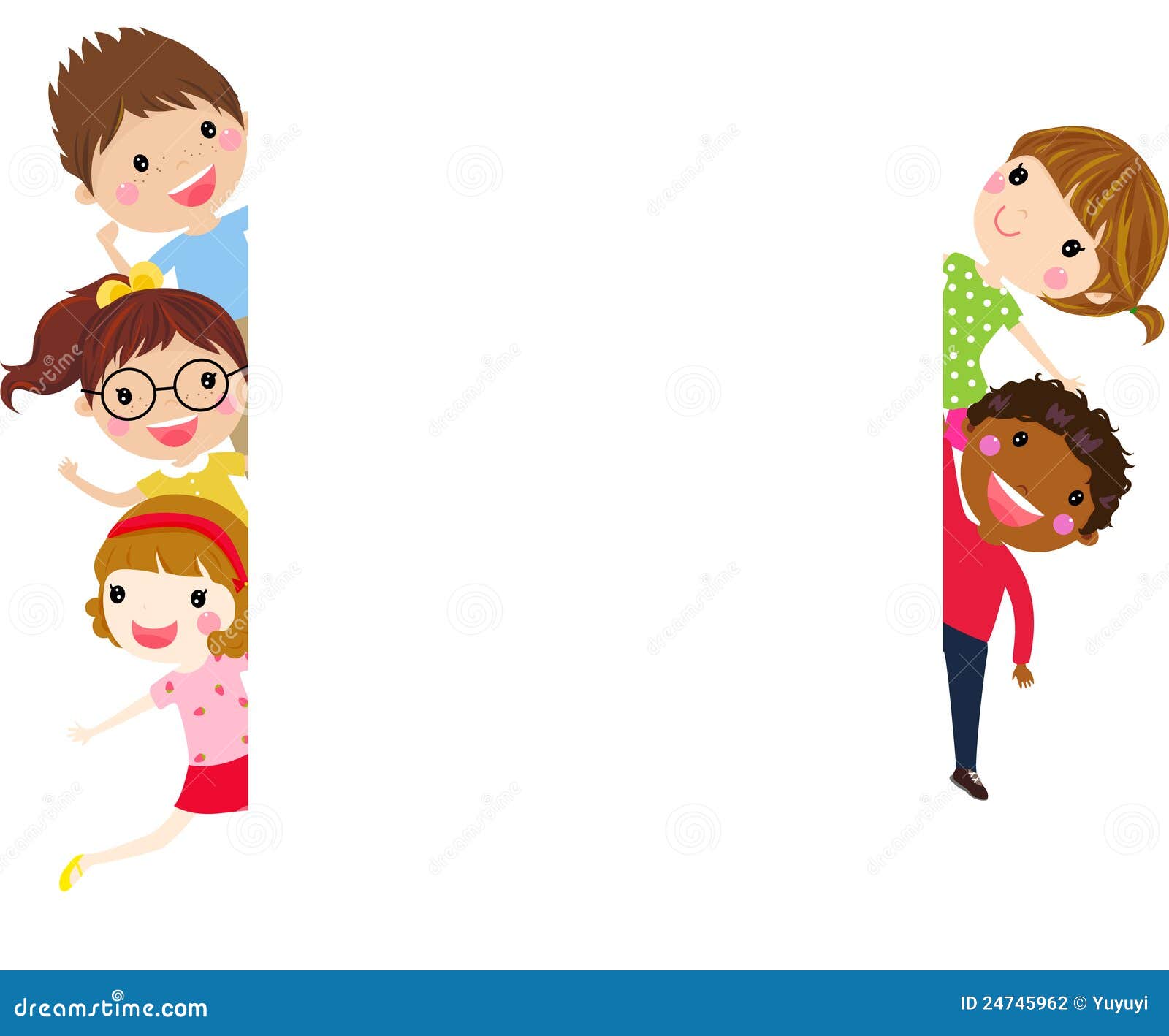 Cute Cartoon Kids Frame Illustration 24745962 - Megapixl Cute Cartoon Kids Frame Illustration 24745962 - Megapixl
