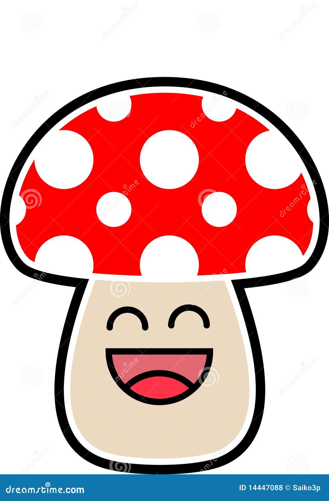 Cute cartoon mushroom stock illustration. Illustration of decor - 14447088 Cute cartoon mushroom stock illustration. Illustration of decor - 14447088