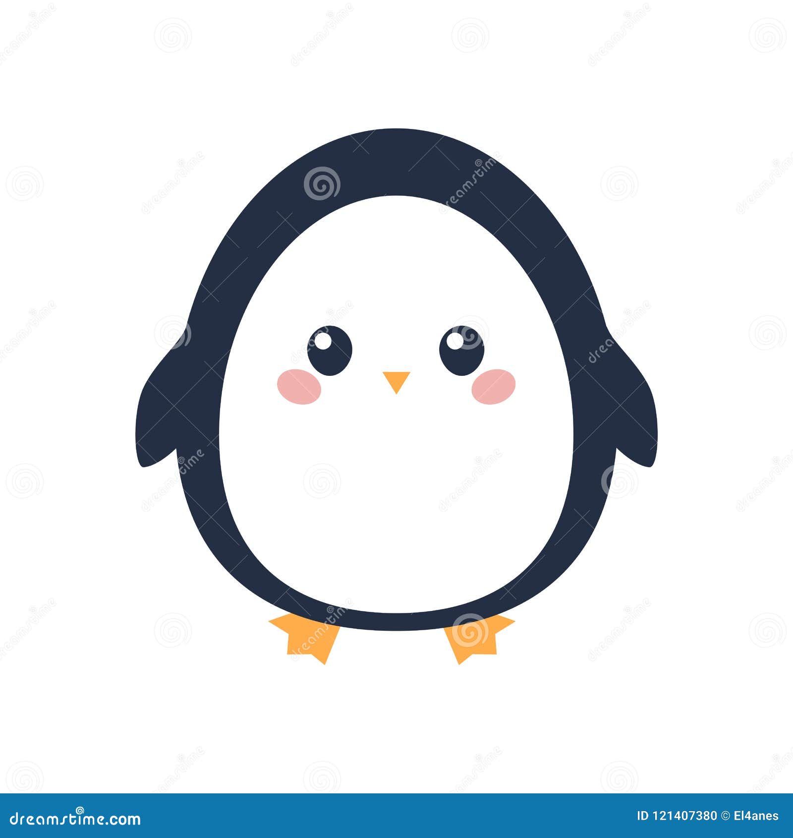 Cute cartoon penguin stock vector. Illustration of penguin - 121407380 Cute cartoon penguin stock vector. Illustration of penguin - 121407380