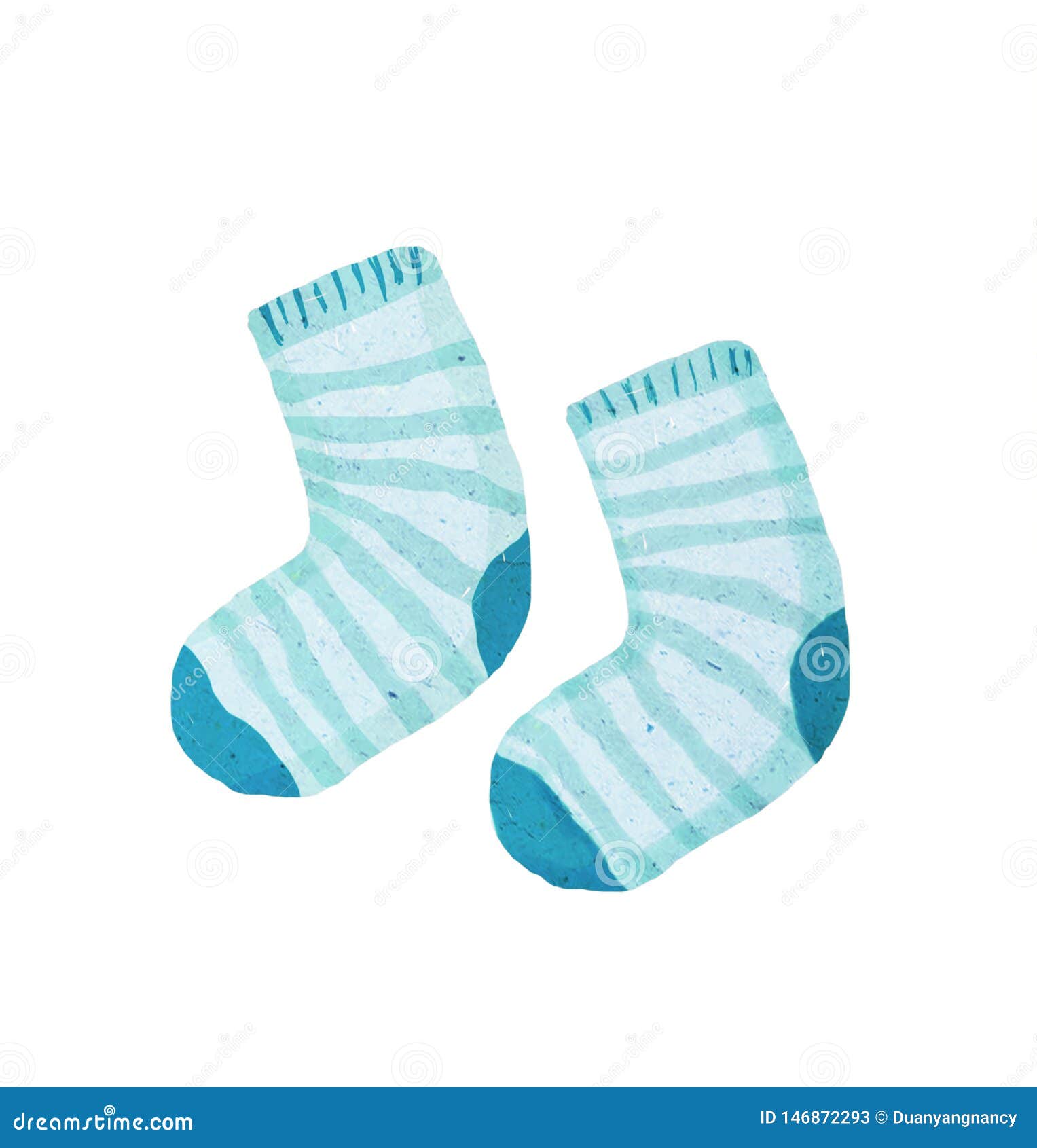 Cute cartoon socks stock illustration. Illustration of cartoon - 146872293