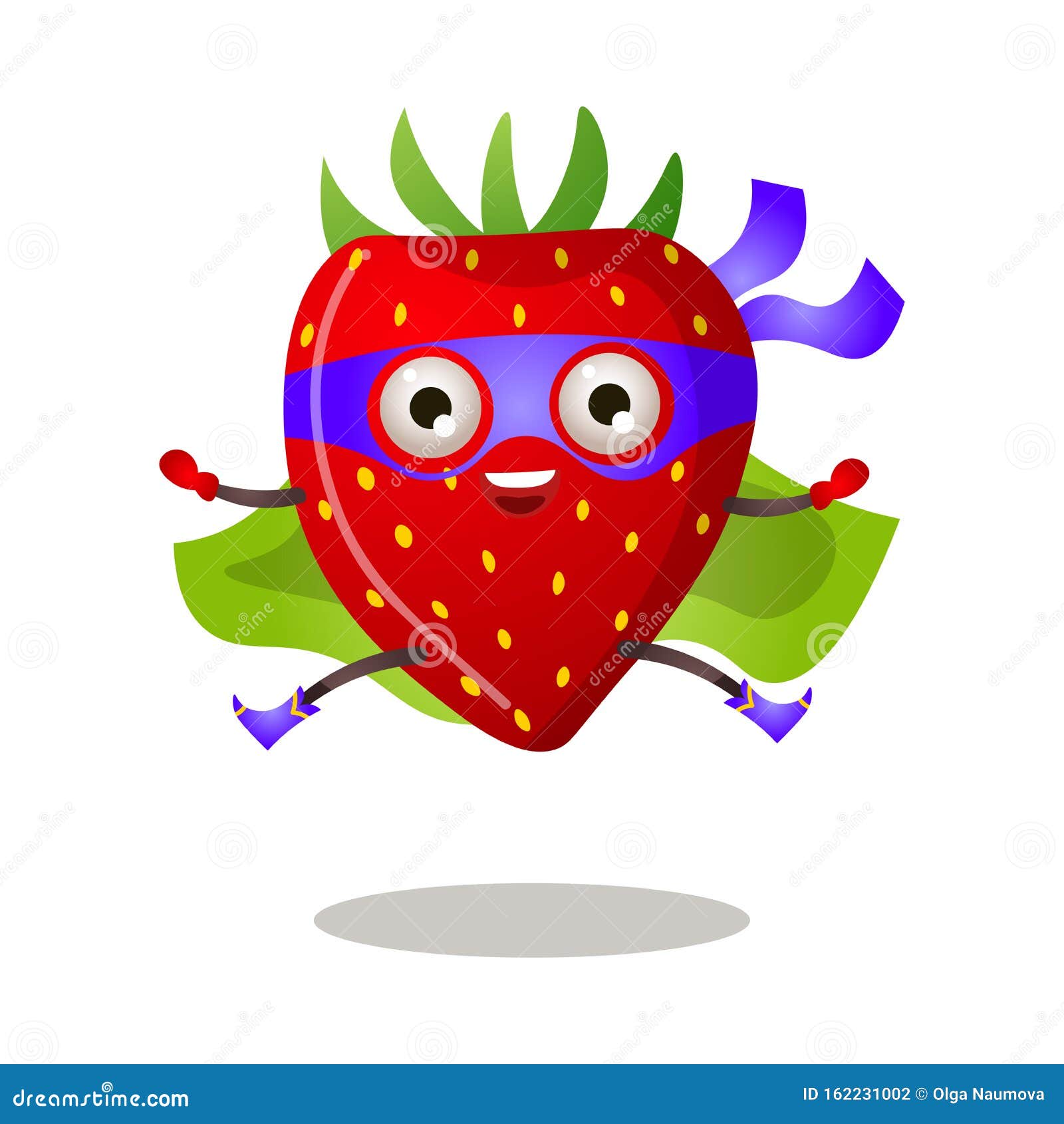 Mask Strawberry Stock Illustrations