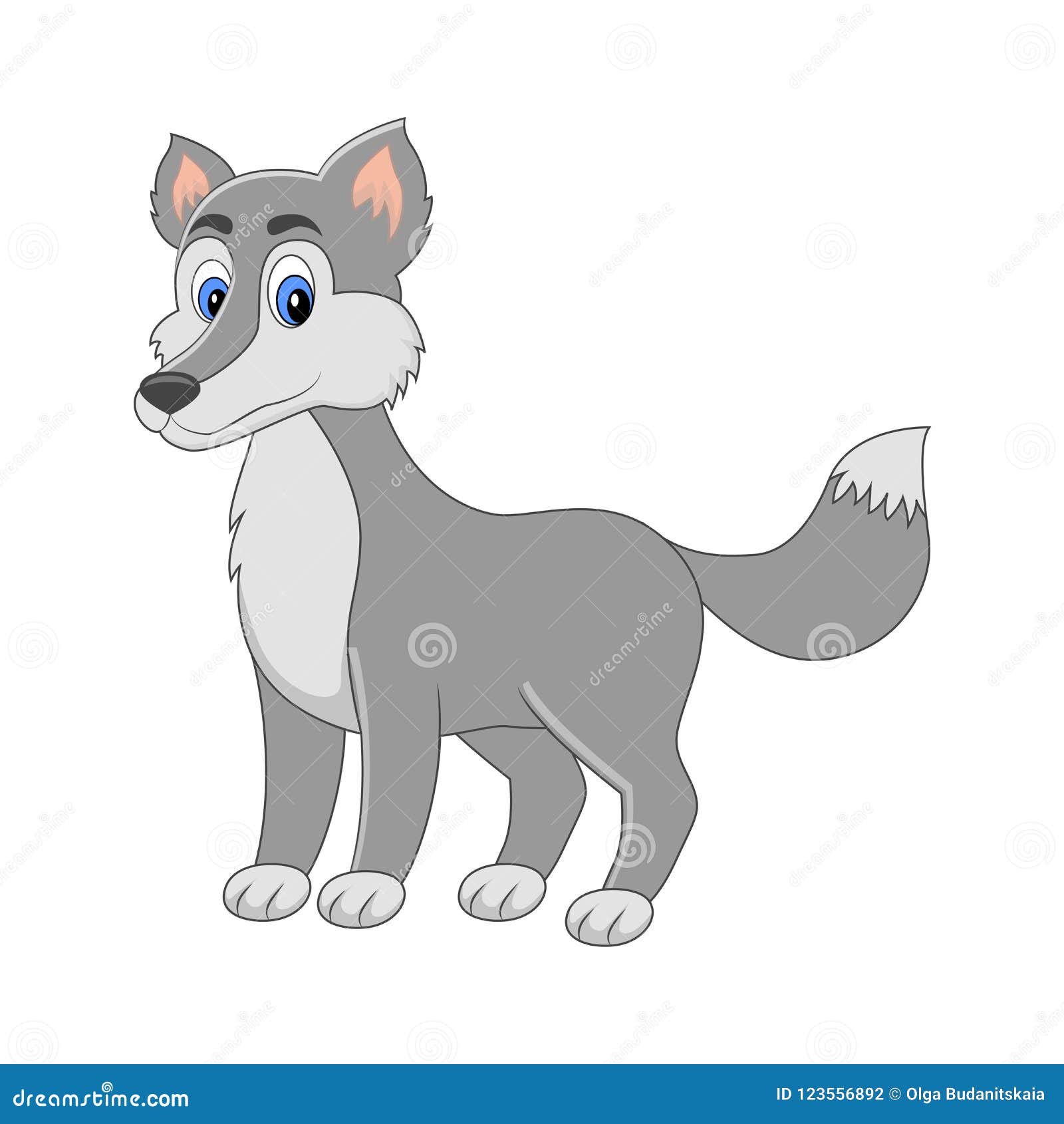Cute Cartoon Vector Wolf. Arctic Animal Stock Vector - Illustration of cartoon, nature: 123556892 Cute Cartoon Vector Wolf. Arctic Animal Stock Vector - Illustration of cartoon, nature: 123556892