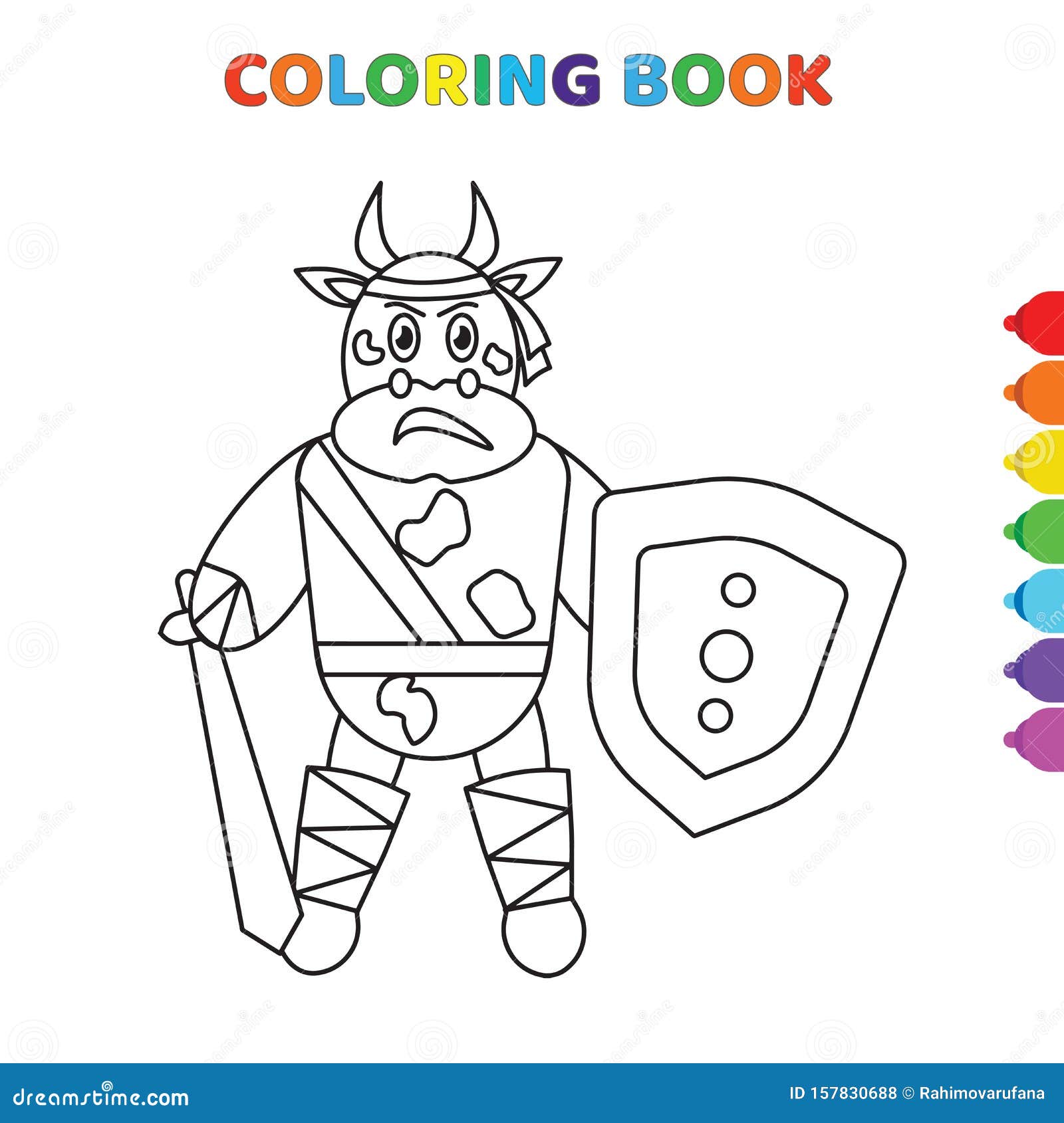 sword and shield coloring pages