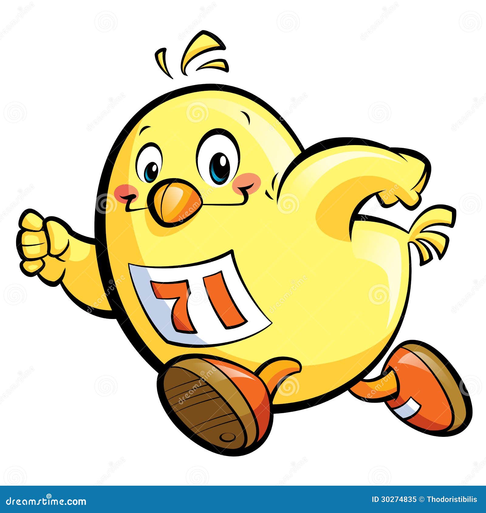 running chicken clip art free - photo #10