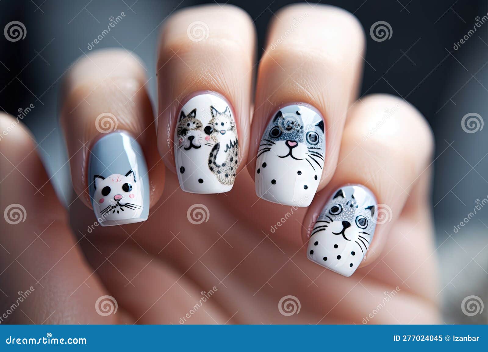 21 Cute Character Nail Art