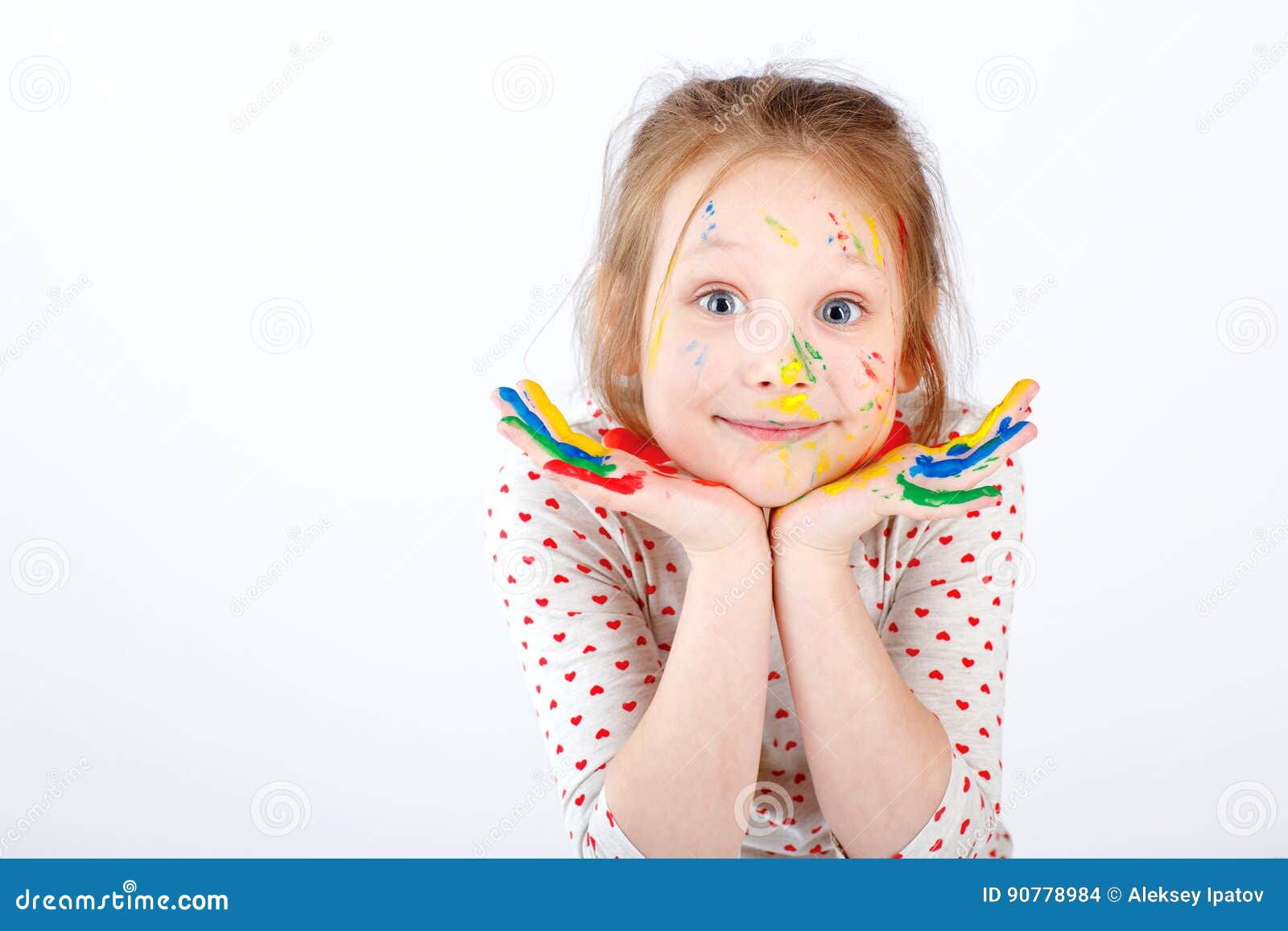 Adorable Baby Girl Posing And Happy Smiling In Studio Short Over White  Background. Portrait Of Cute Child. Beautiful Little Girl. Stock Photo,  Picture and Royalty Free Image. Image 78569753.