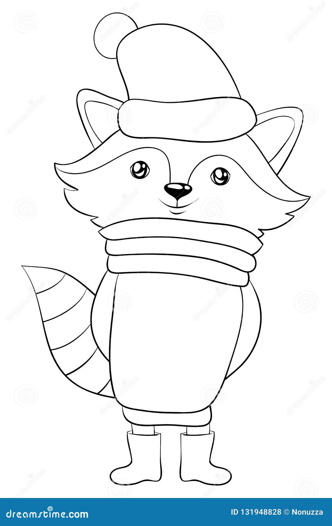 Raccoon Coloring Book For Adults Relaxation: Cute and Amazing