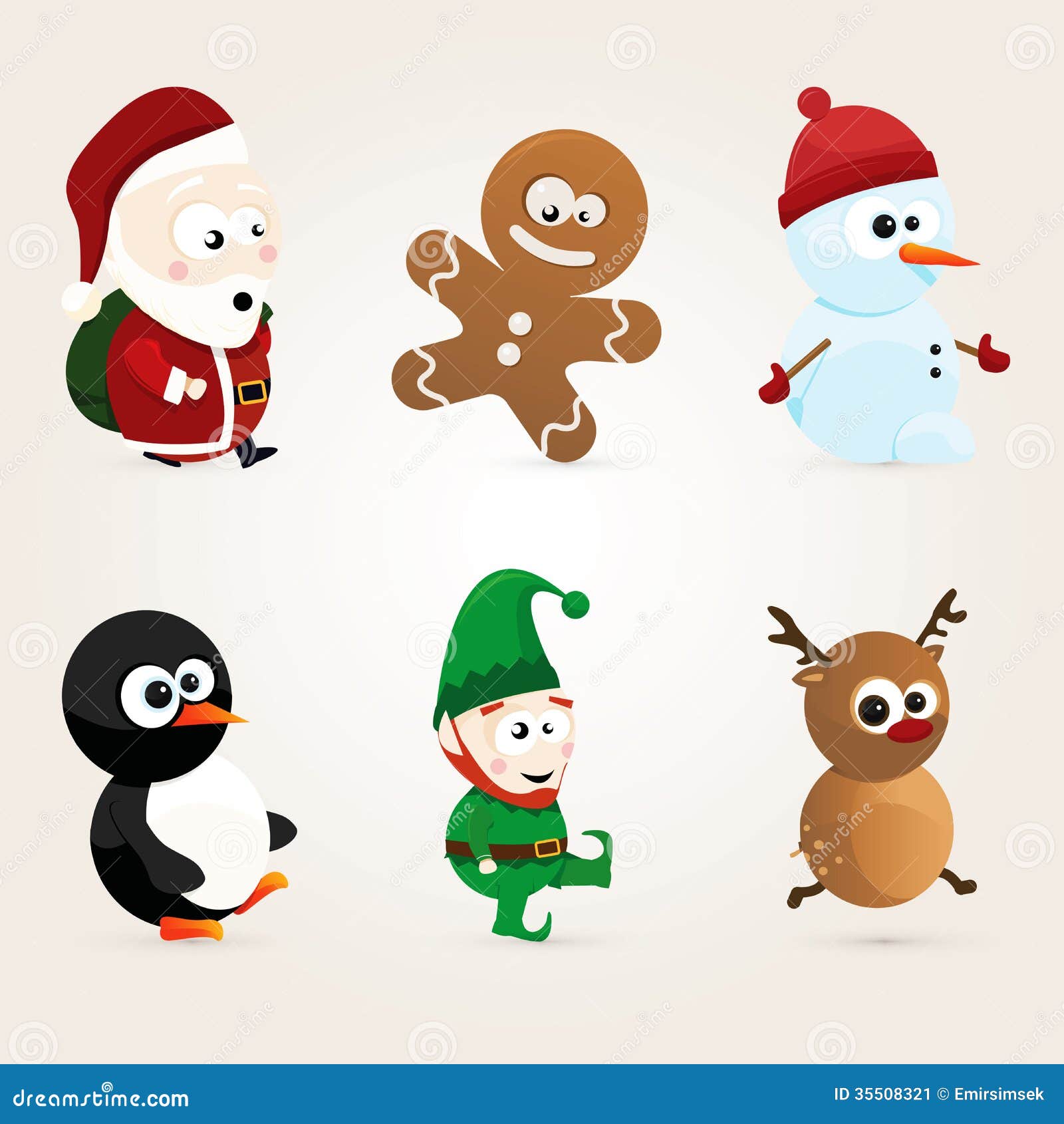 xmas characters clipart - photo #12