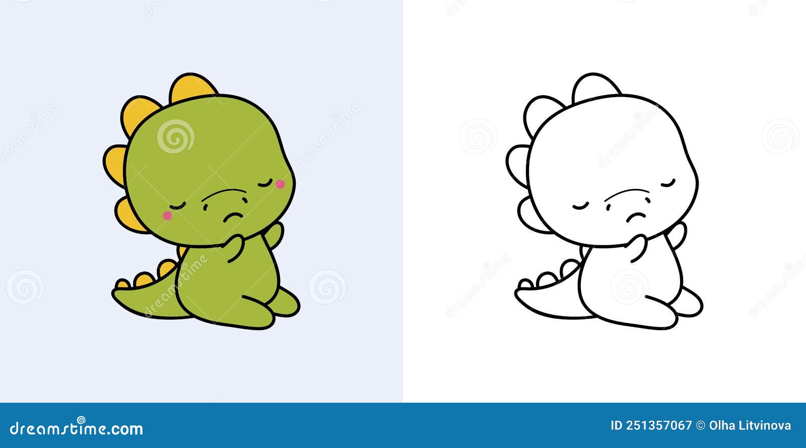 Mollydoo Baby Dino Sketch Baby Changing Mat | Samuel Johnston Ltd