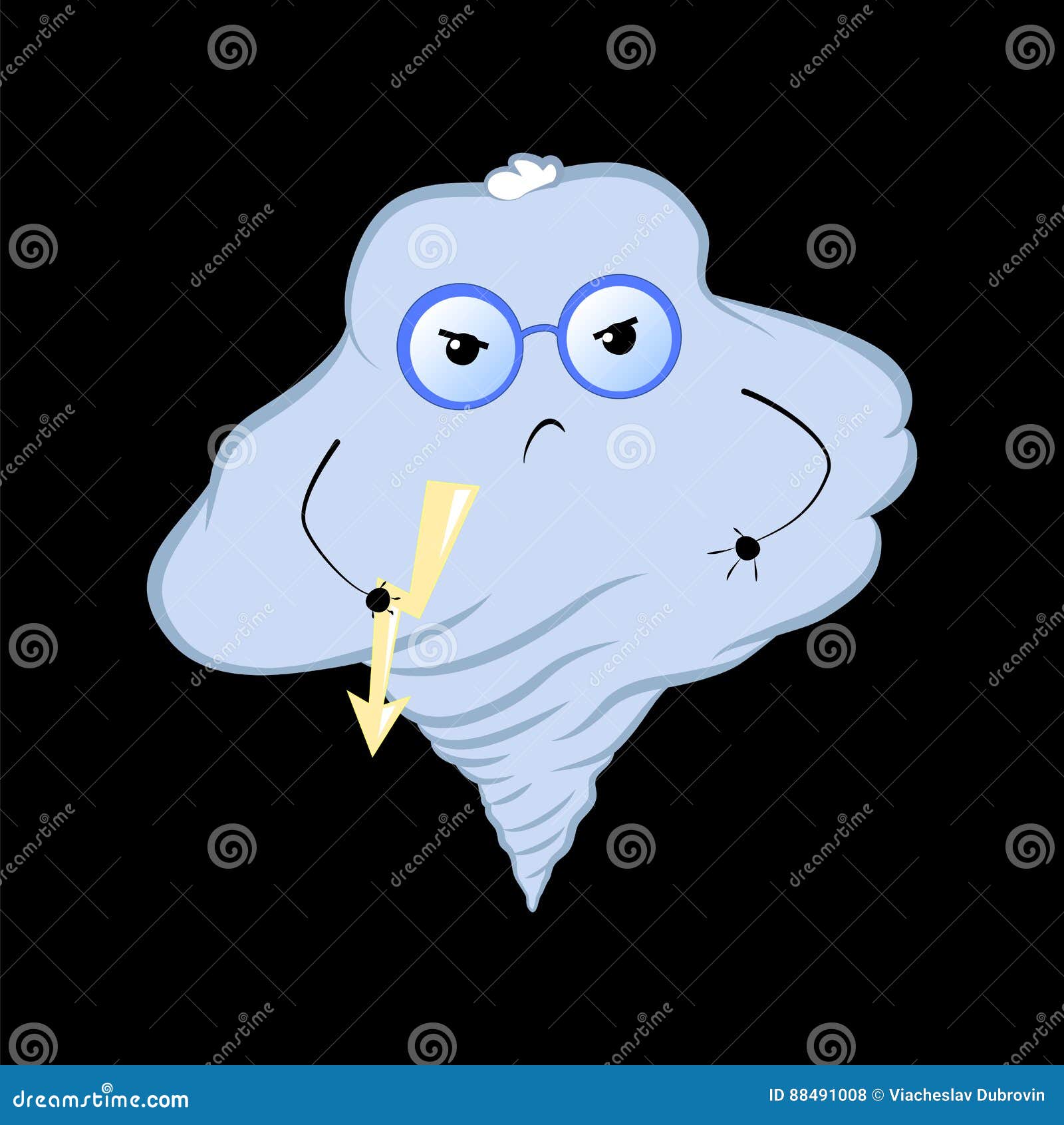 Cute Cloud Character Cartoon Illustration. Angry Typhoon Cloud in Glasses Stock Illustration - Illustration of face, background: 88491008 Cute Cloud Character Cartoon Illustration. Angry Typhoon Cloud in Glasses Stock Illustration - Illustration of face, background: 88491008