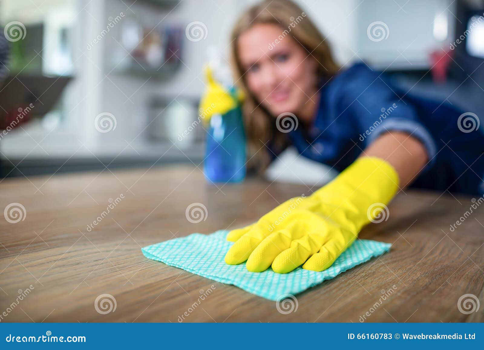 Cute couple cleaning up stock image. Image of fondness 66160783