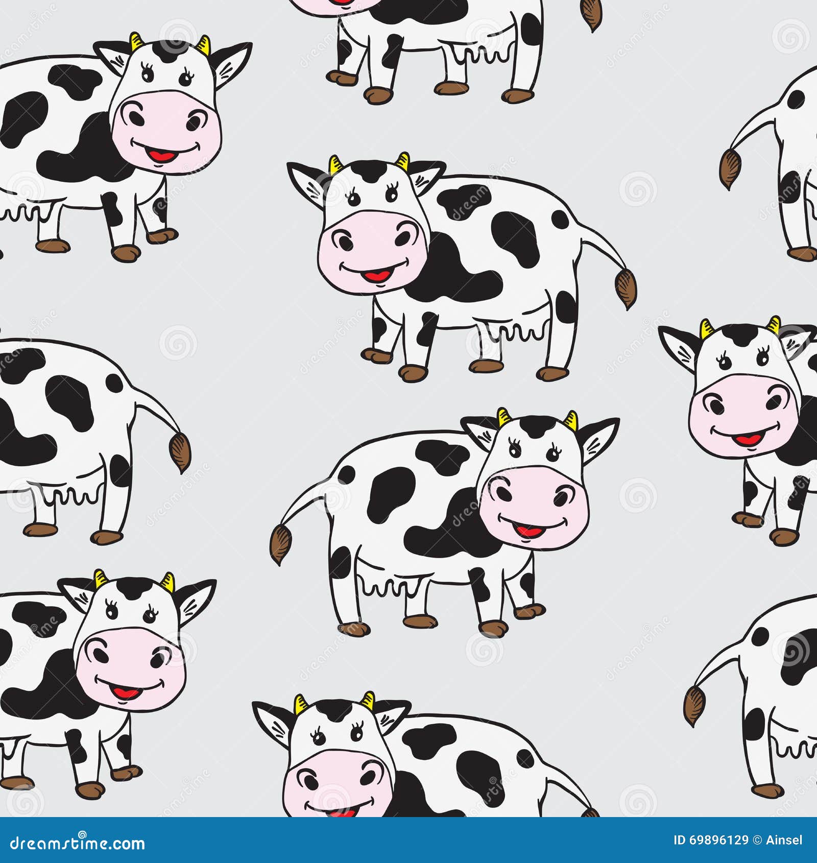 cow pattern clipart - photo #36