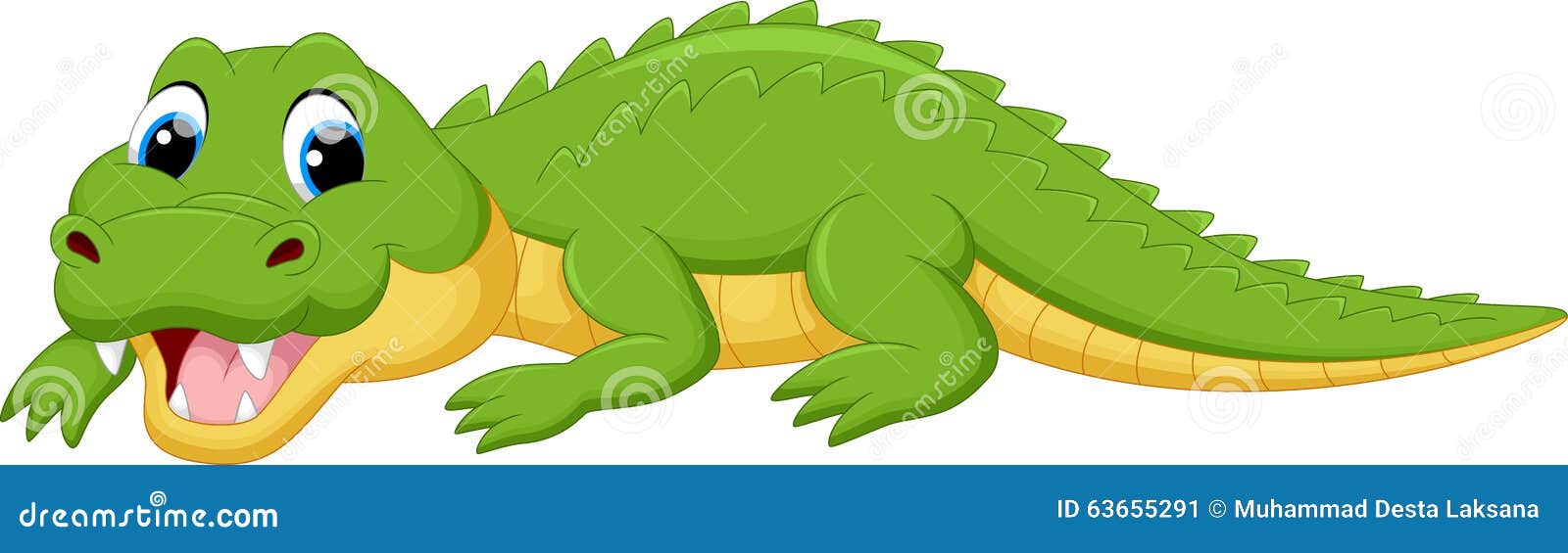 cute crocodile cartoon