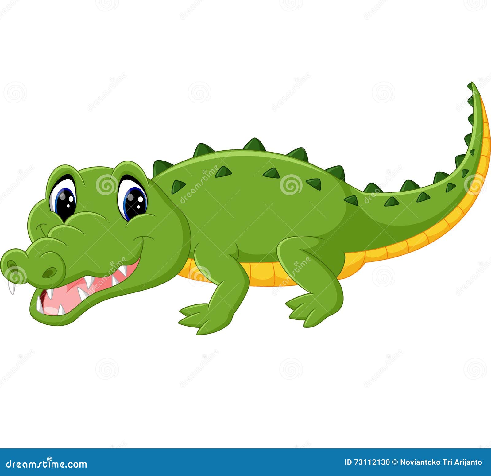 baby alligator cartoon