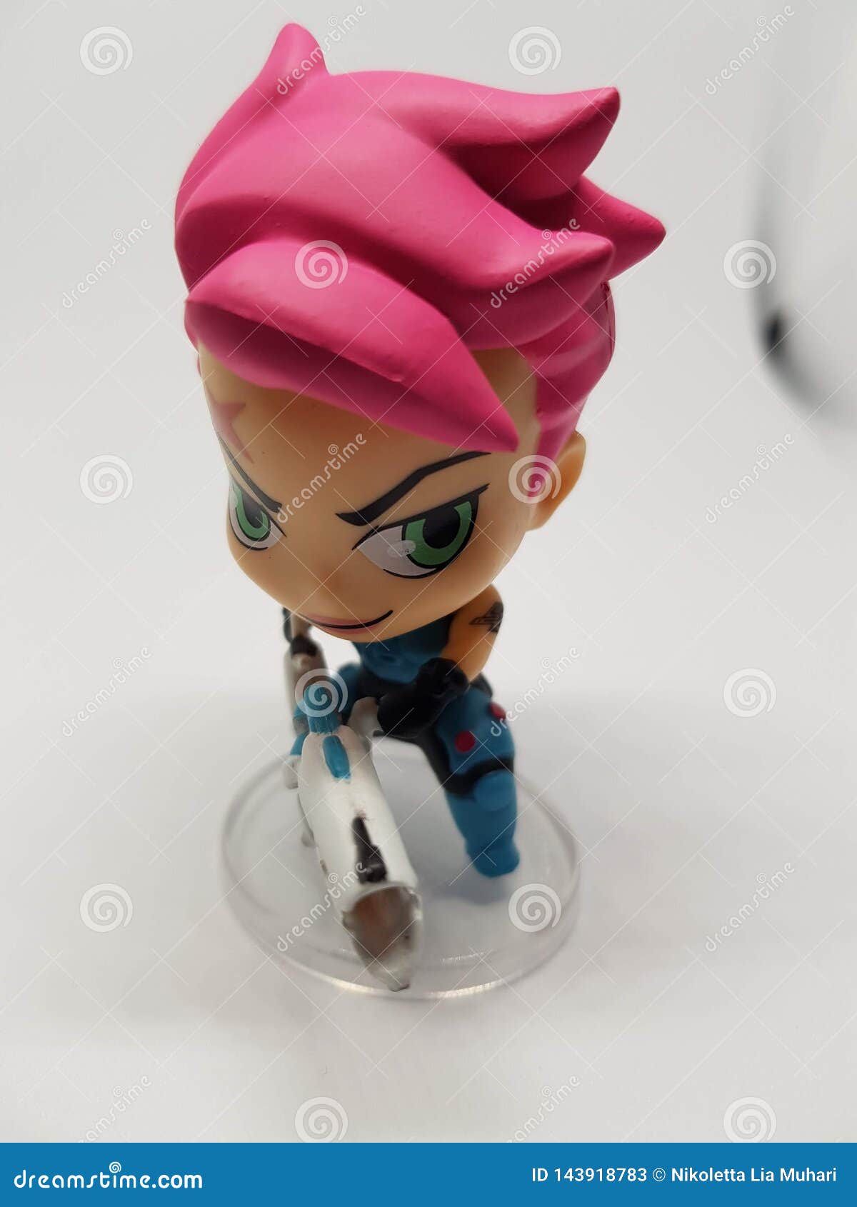 Cute But Deadly Series 3 - Overwatch Edition Zarya Figurine Editorial Stock Photo - Image of