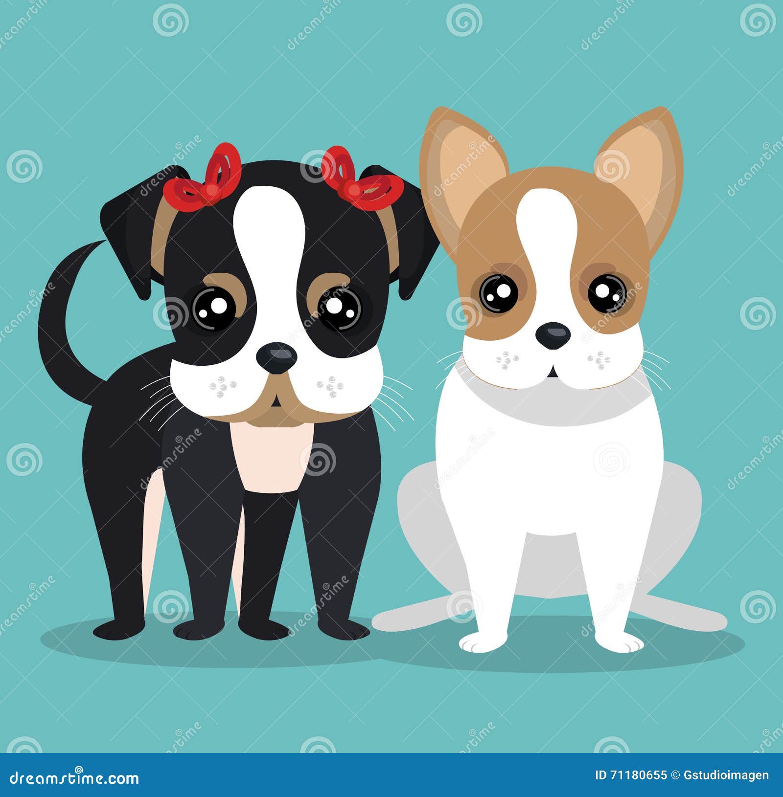 Cute dog design stock illustration. Illustration of animal 71180655