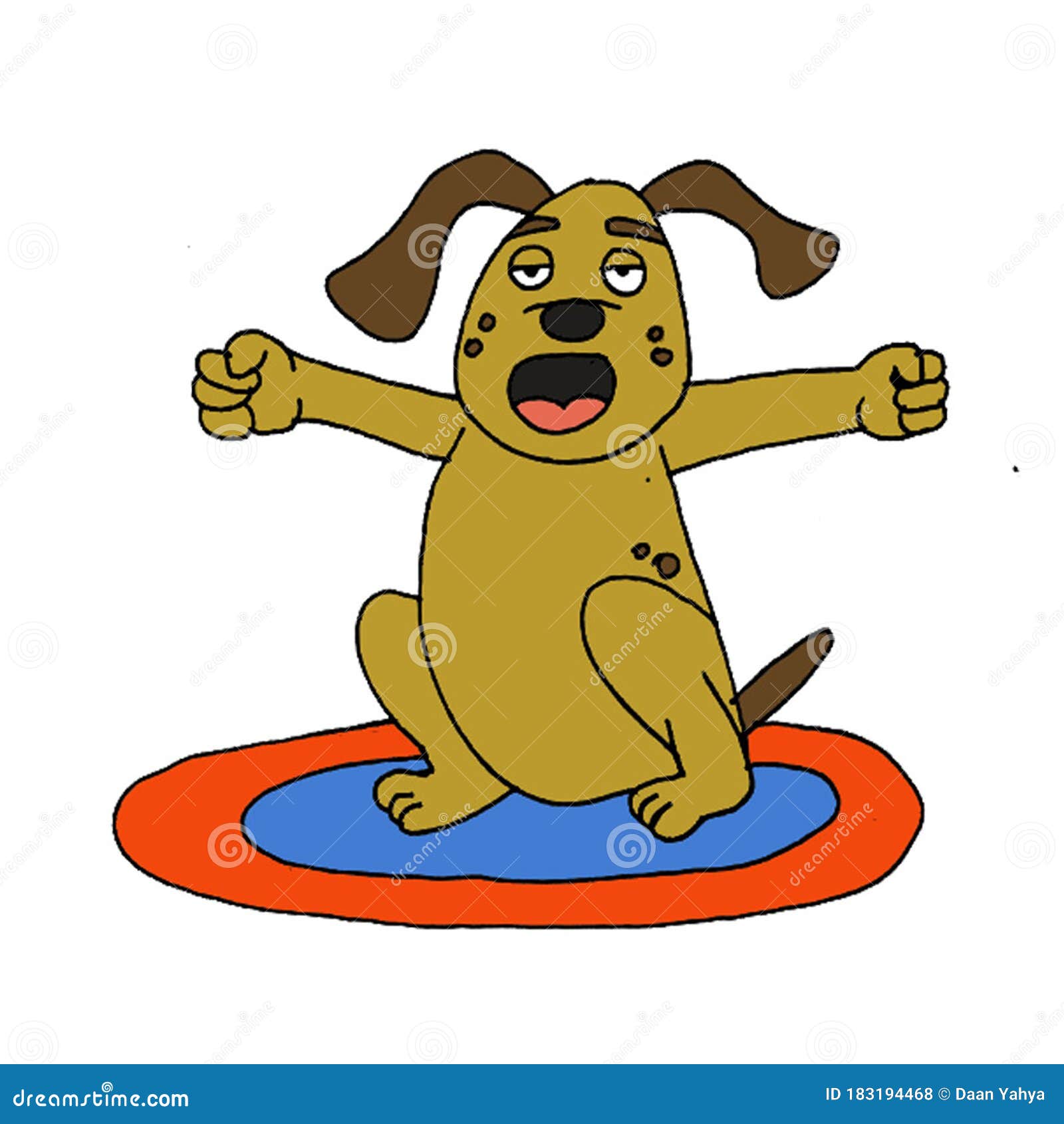Cute Dogs Just Wake Up and Yawn Cartoon Illustration Stock Illustration - Illustration of greeting, flying: 183194468 Cute Dogs Just Wake Up and Yawn Cartoon Illustration Stock Illustration - Illustration of greeting, flying: 183194468