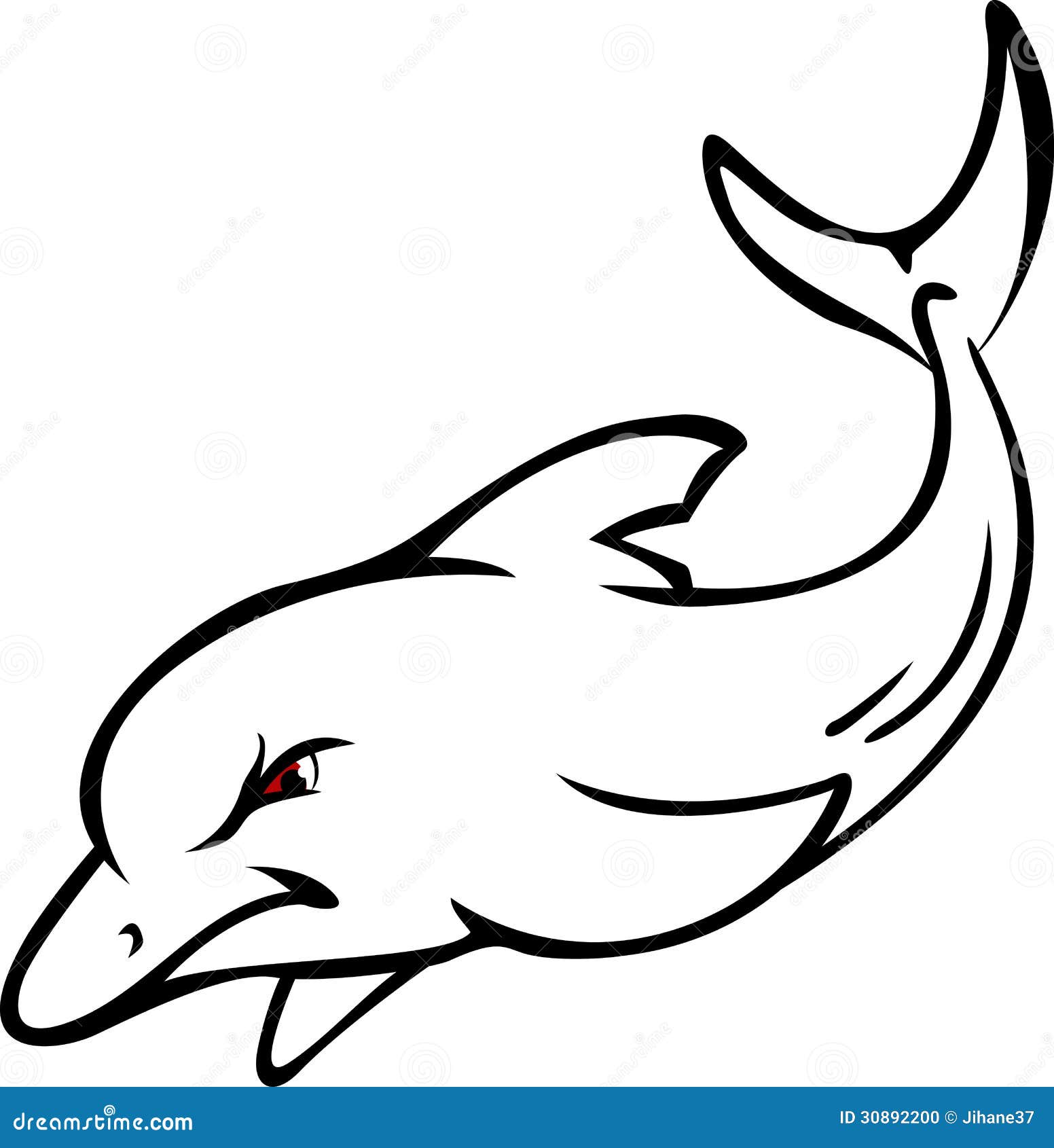 Shortbeaked Common Dolphin - Bird Tattoo - CleanPNG / KissPNG