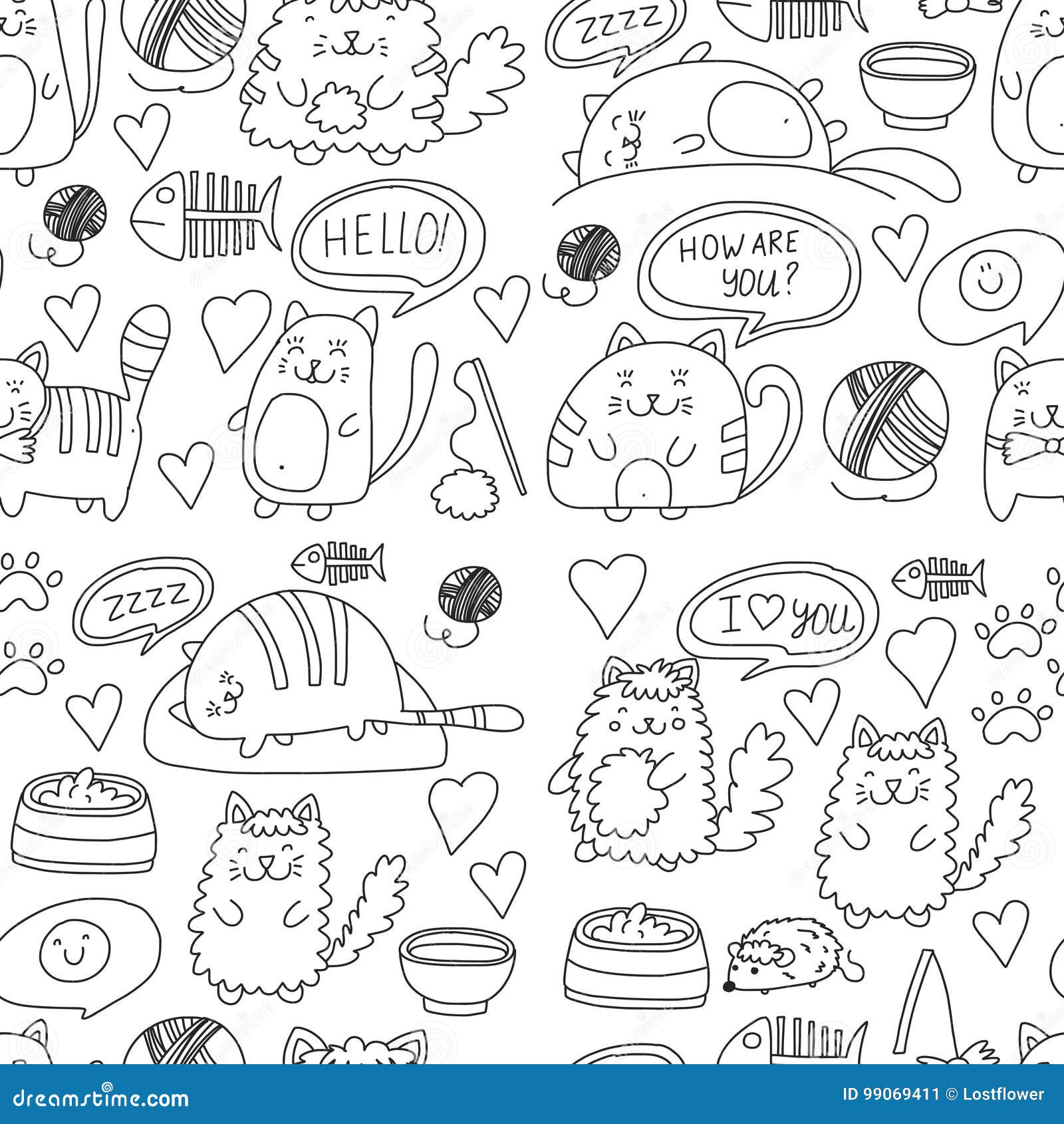 desenhos para colorir kawaii 5  Pusheen coloring pages, Cat coloring page,  Kitty coloring