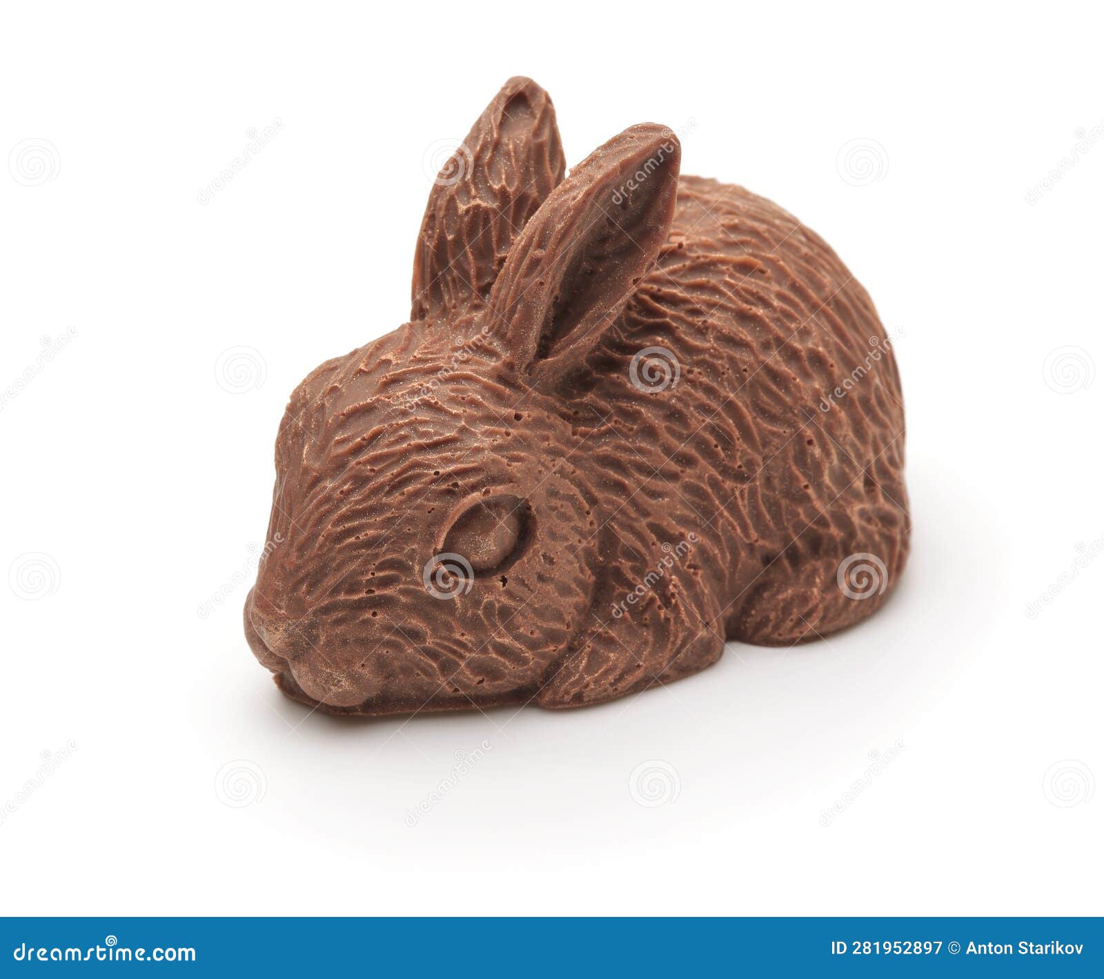 Cute Easter Chocolate Bunny Stock Image Image of easter, animal 281952897