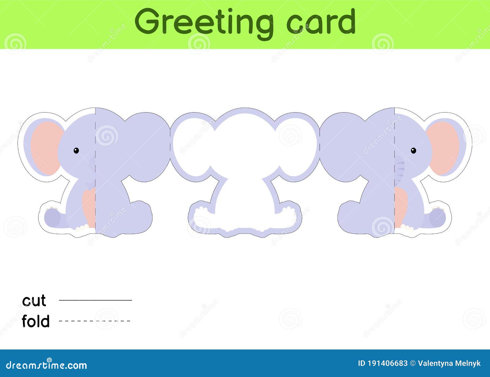 images Cut Out Baby Elephant Template dreamstime com