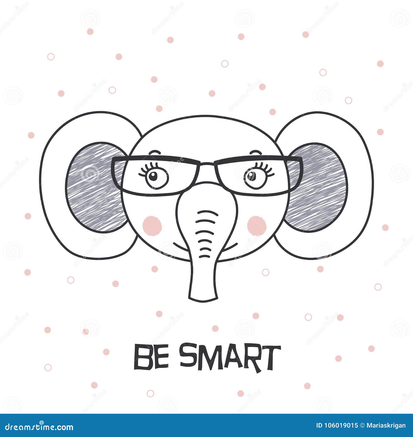 Free Free 328 Elephant With Glasses Svg SVG PNG EPS DXF File
