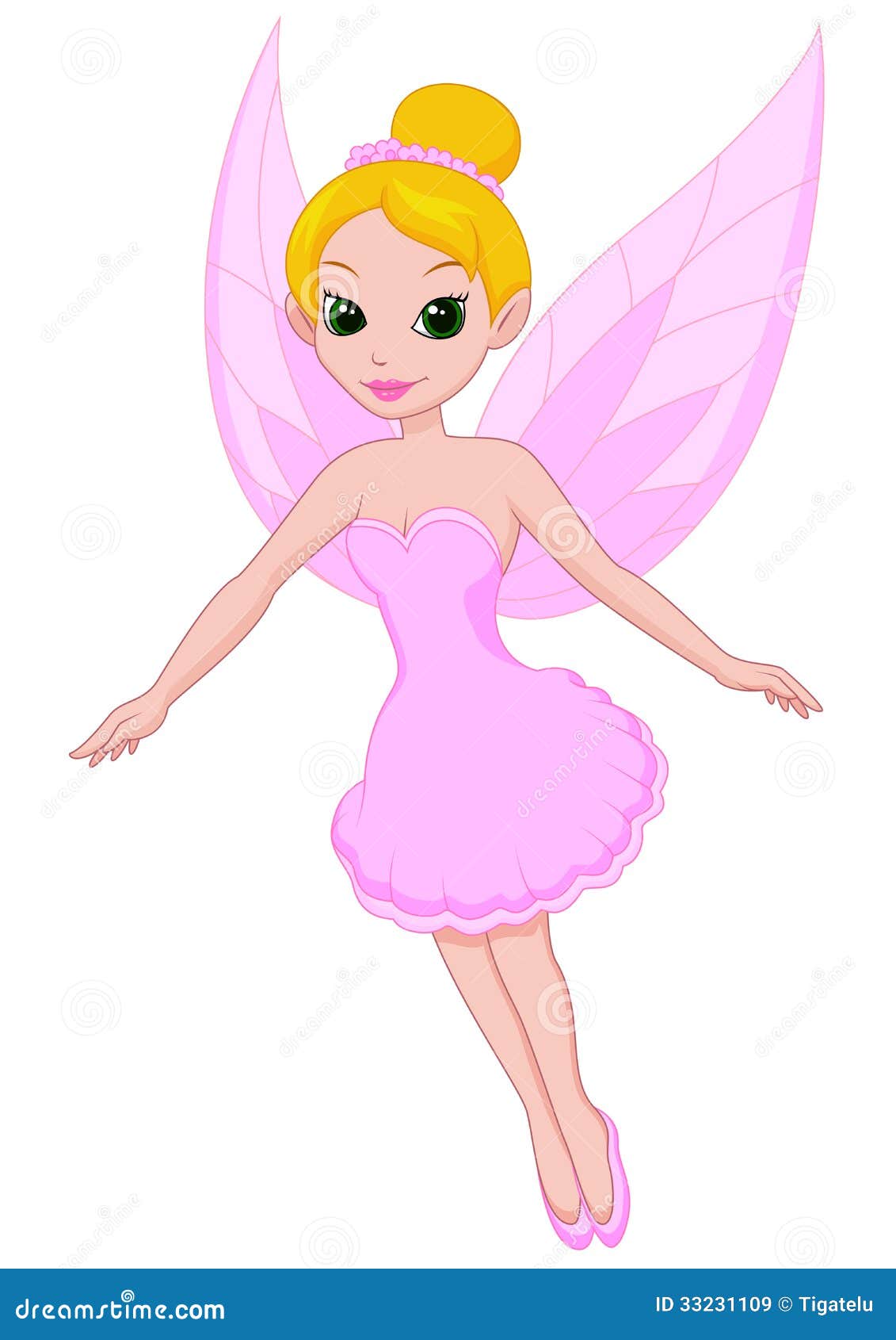 Cute fairy cartoon stock vector. Illustration of fairytale - 33231109