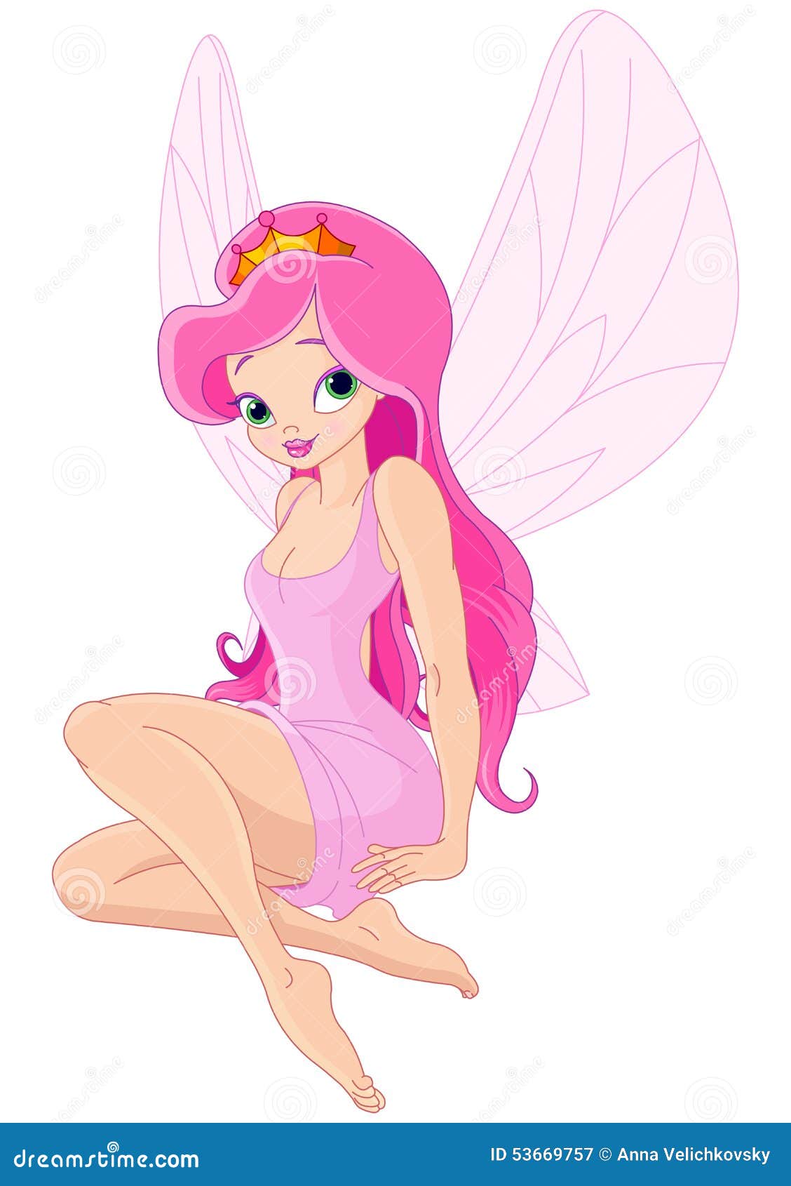 Cute Fairy stock vector. Illustration of childhood, characters ...