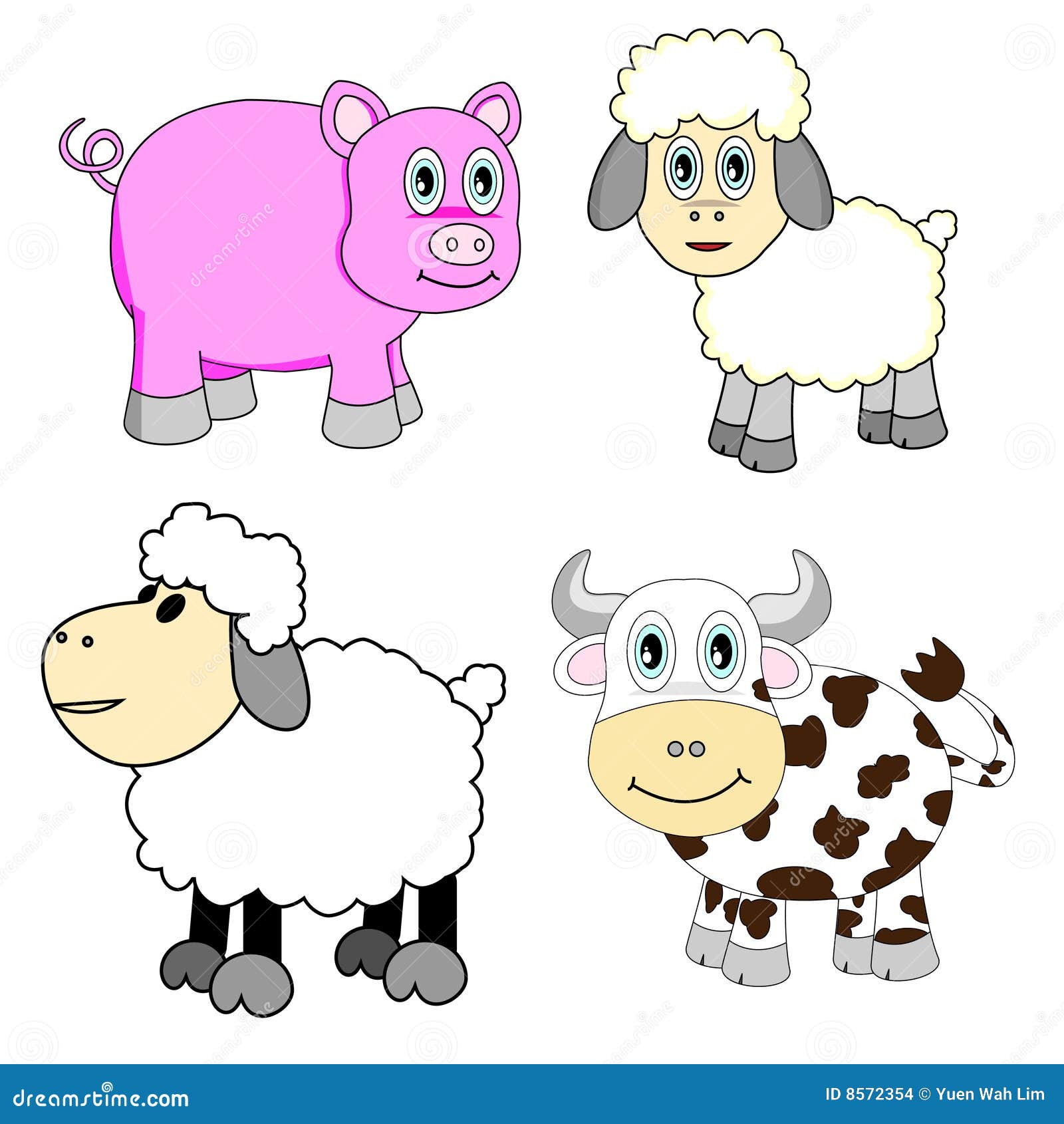 farm animals clipart sets - photo #25