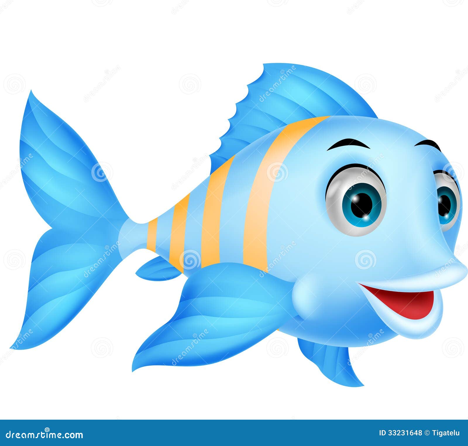 Cute fish cartoon stock vector. Illustration of fauna - 33231648 Cute fish cartoon stock vector. Illustration of fauna - 33231648