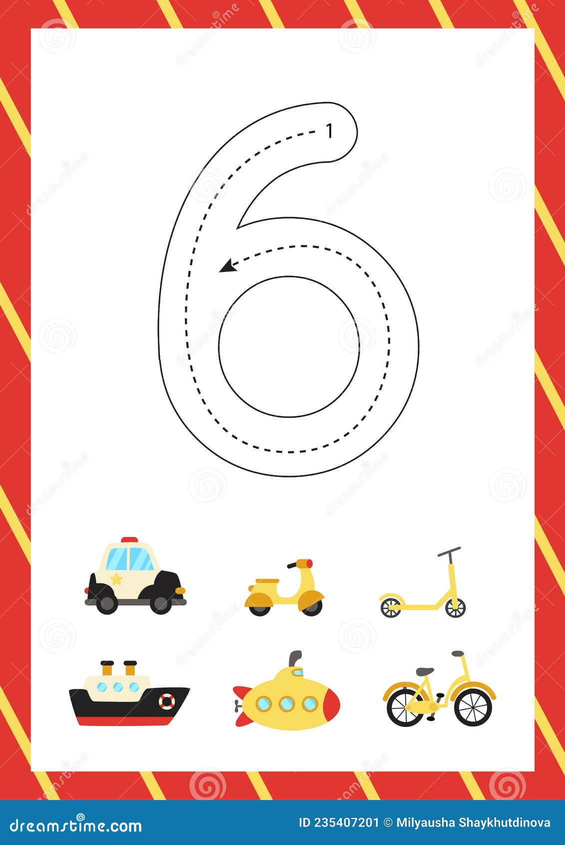 How To Write Number 6