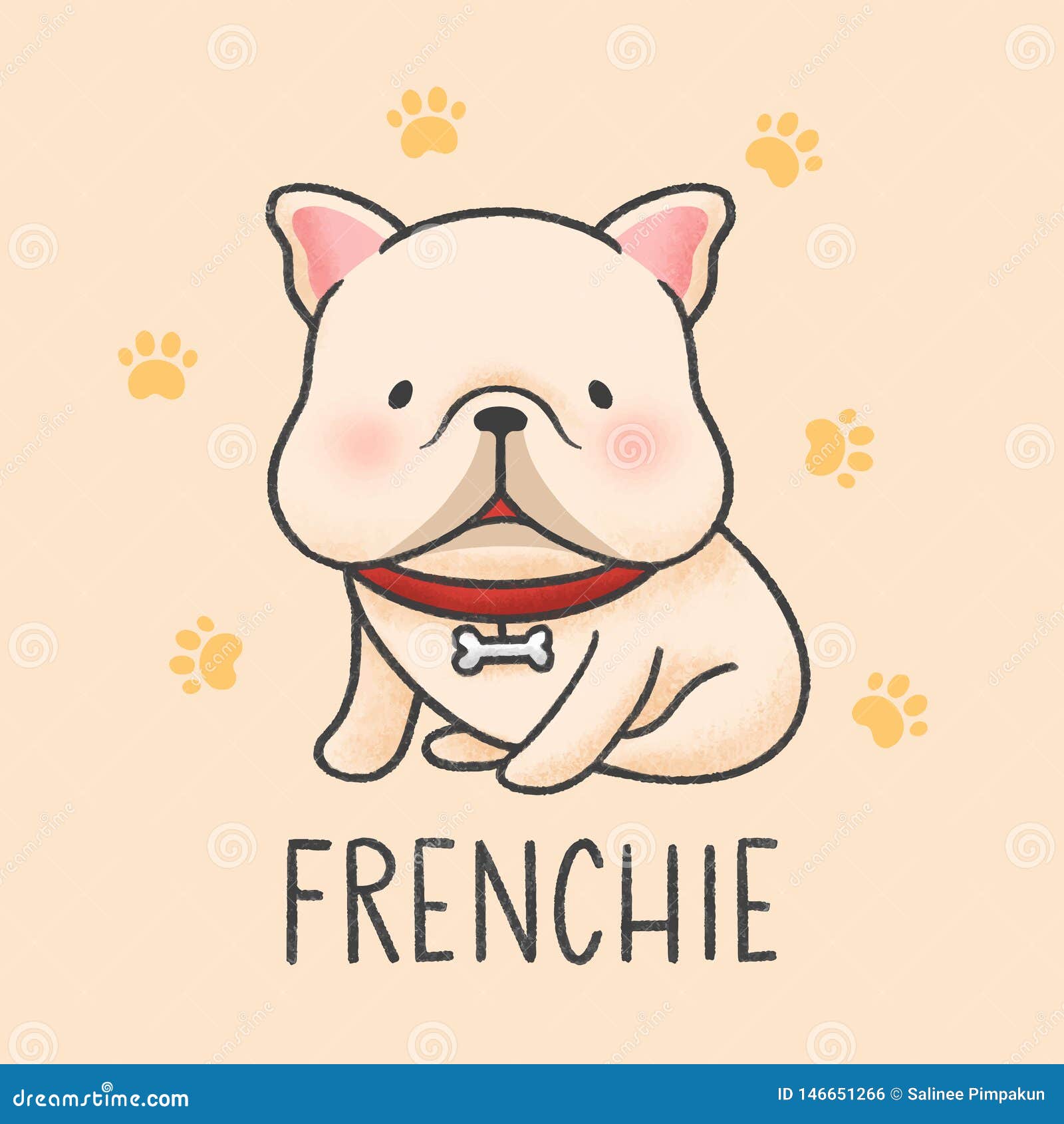 Cute French Bulldog Cartoon Hand Drawn Style Stock Illustration - Illustration of funny, baby: 146651266 Cute French Bulldog Cartoon Hand Drawn Style Stock Illustration - Illustration of funny, baby: 146651266