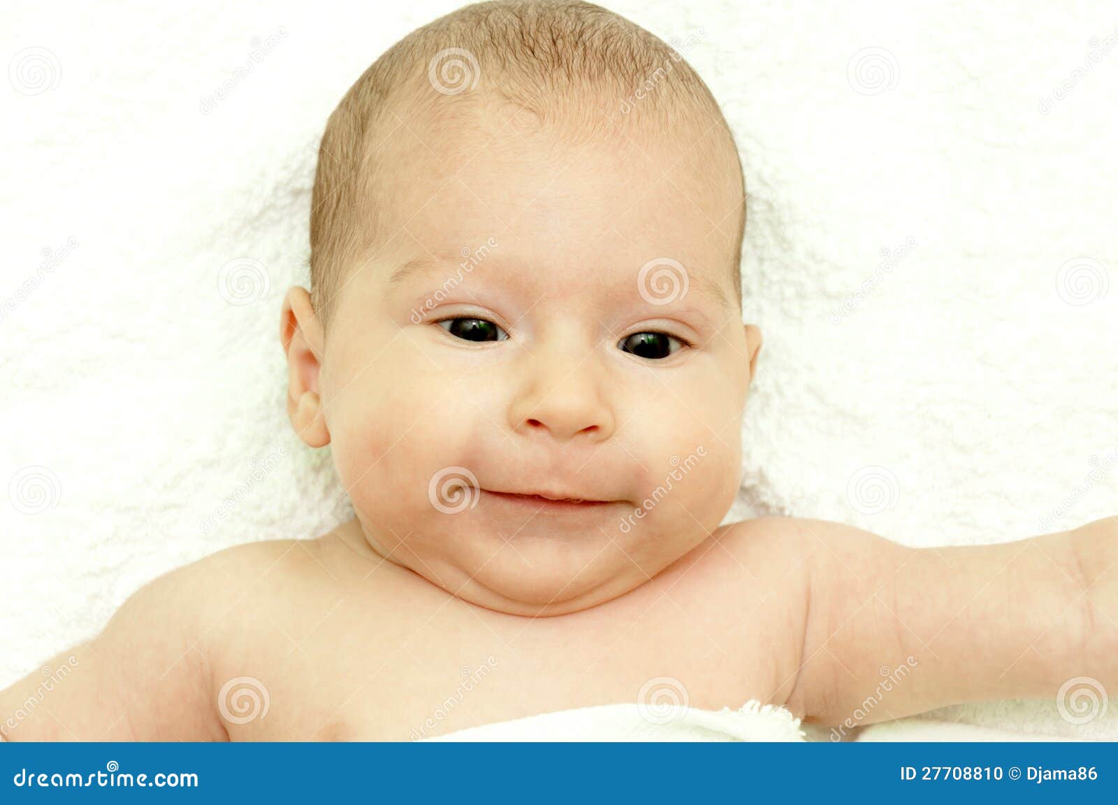 Cute and funny baby stock photo. Image of joyful, cute 27708810