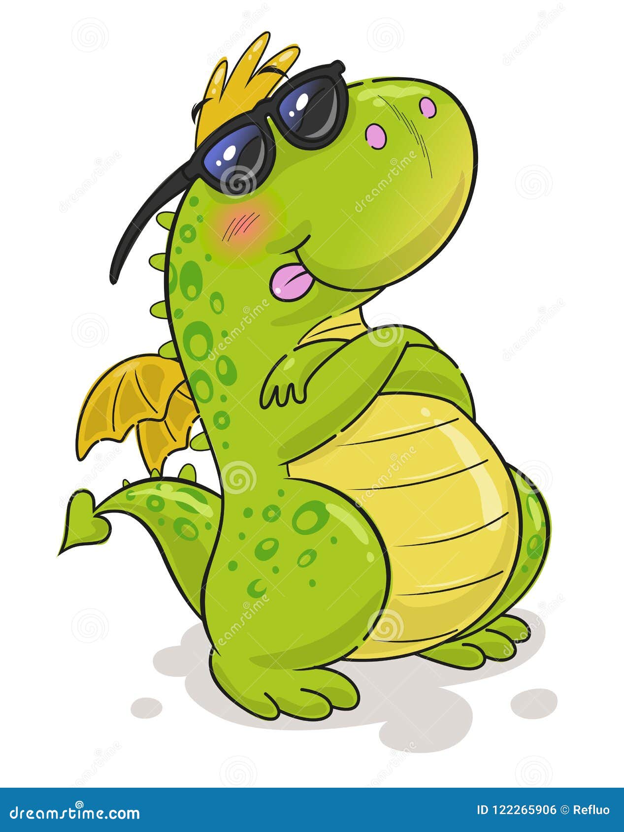 Cute Funny Cool Dragon in Sun Glasses Stock Vector - Illustration of monster, baby: 122265906 Cute Funny Cool Dragon in Sun Glasses Stock Vector - Illustration of monster, baby: 122265906