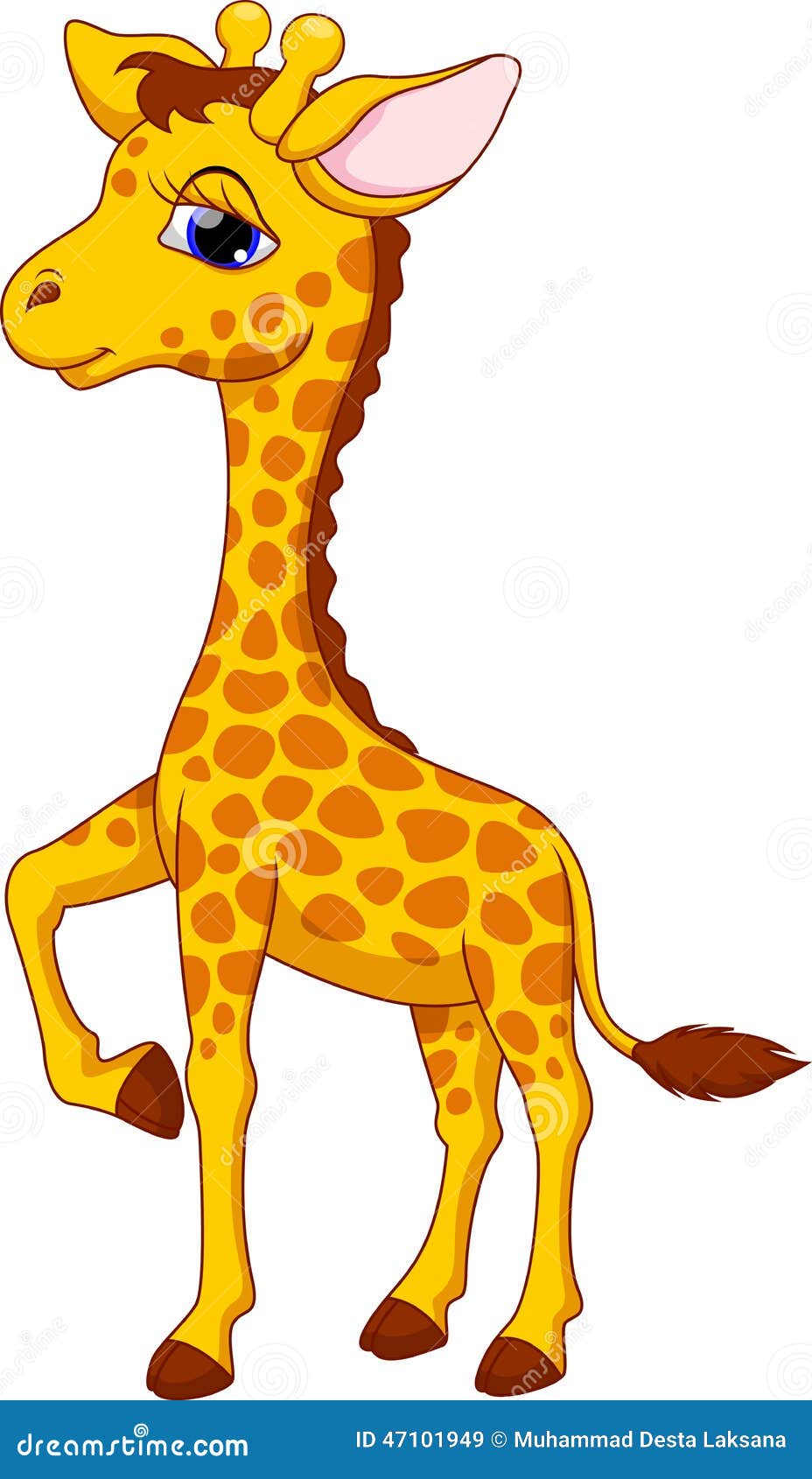 Cute giraffe cartoon stock illustration. Illustration of brown - 47101949 Cute giraffe cartoon stock illustration. Illustration of brown - 47101949