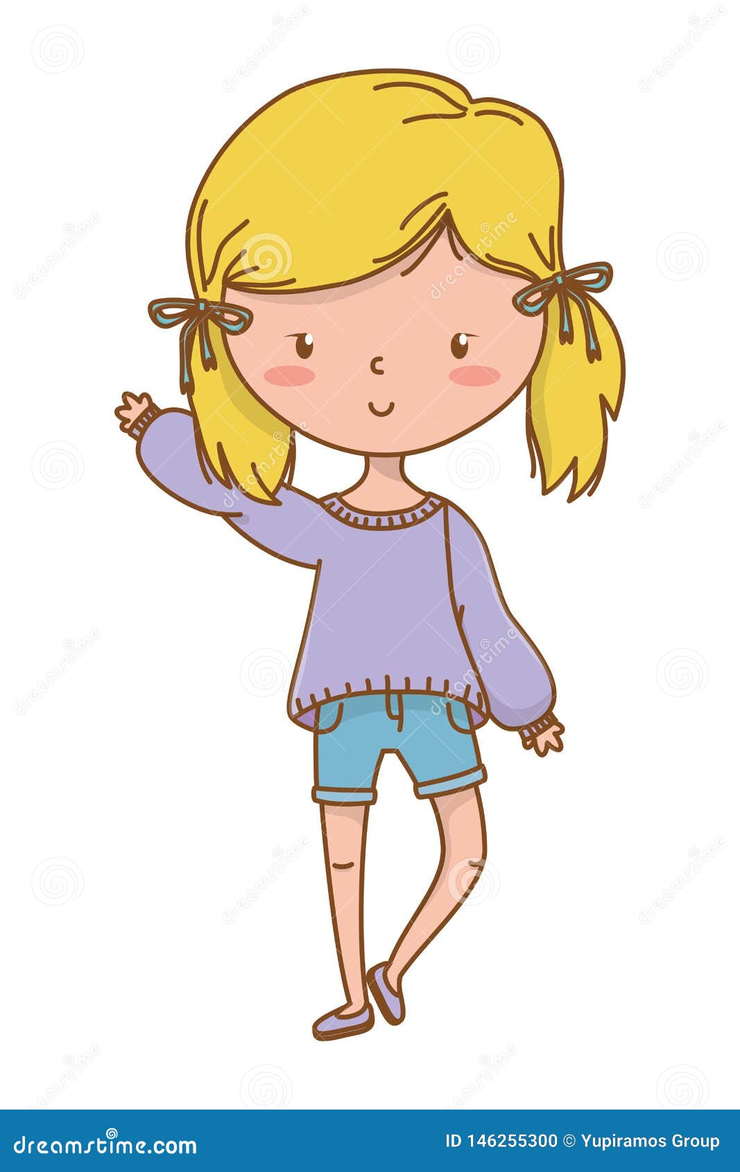Cute Girl Cartoon Stylish Outfit Isolated Stock Vector - Illustration of glamour, pretty: 146255300 Cute Girl Cartoon Stylish Outfit Isolated Stock Vector - Illustration of glamour, pretty: 146255300