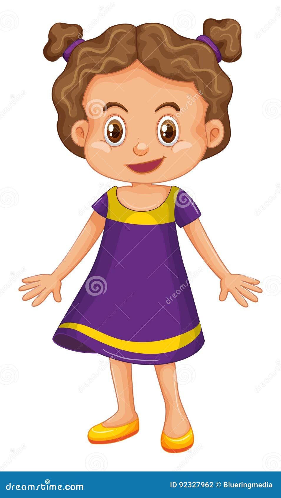 Girl Purple Dress Stock Illustrations – 4,648 Girl Purple Dress Stock ...