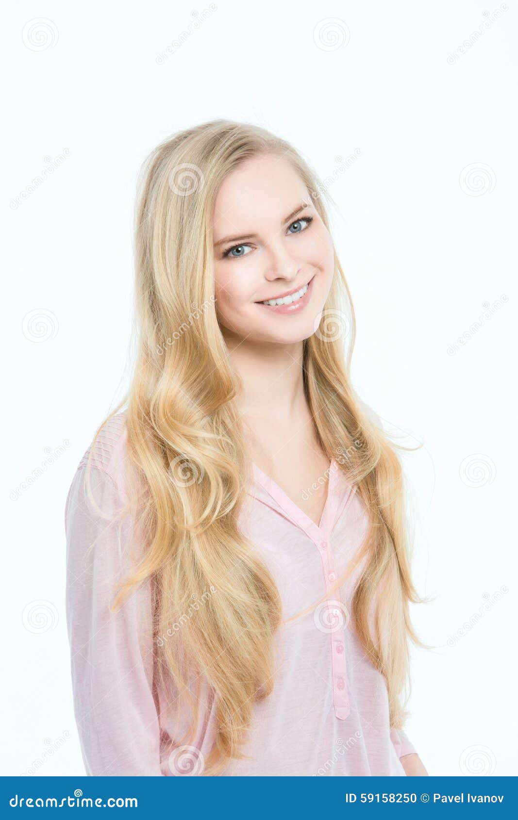 Cute Girl Smiling Stock Photo Image Of People Model 59158250