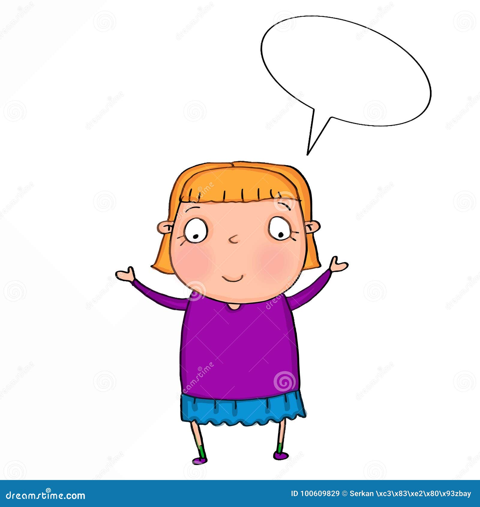 Cute Girl Speaking Illustration Cartoon Drawing and White Background Illustration White Background Stock Vector - Illustration of cook, line: 100609829 Cute Girl Speaking Illustration Cartoon Drawing and White Background Illustration White Background Stock Vector - Illustration of cook, line: 100609829