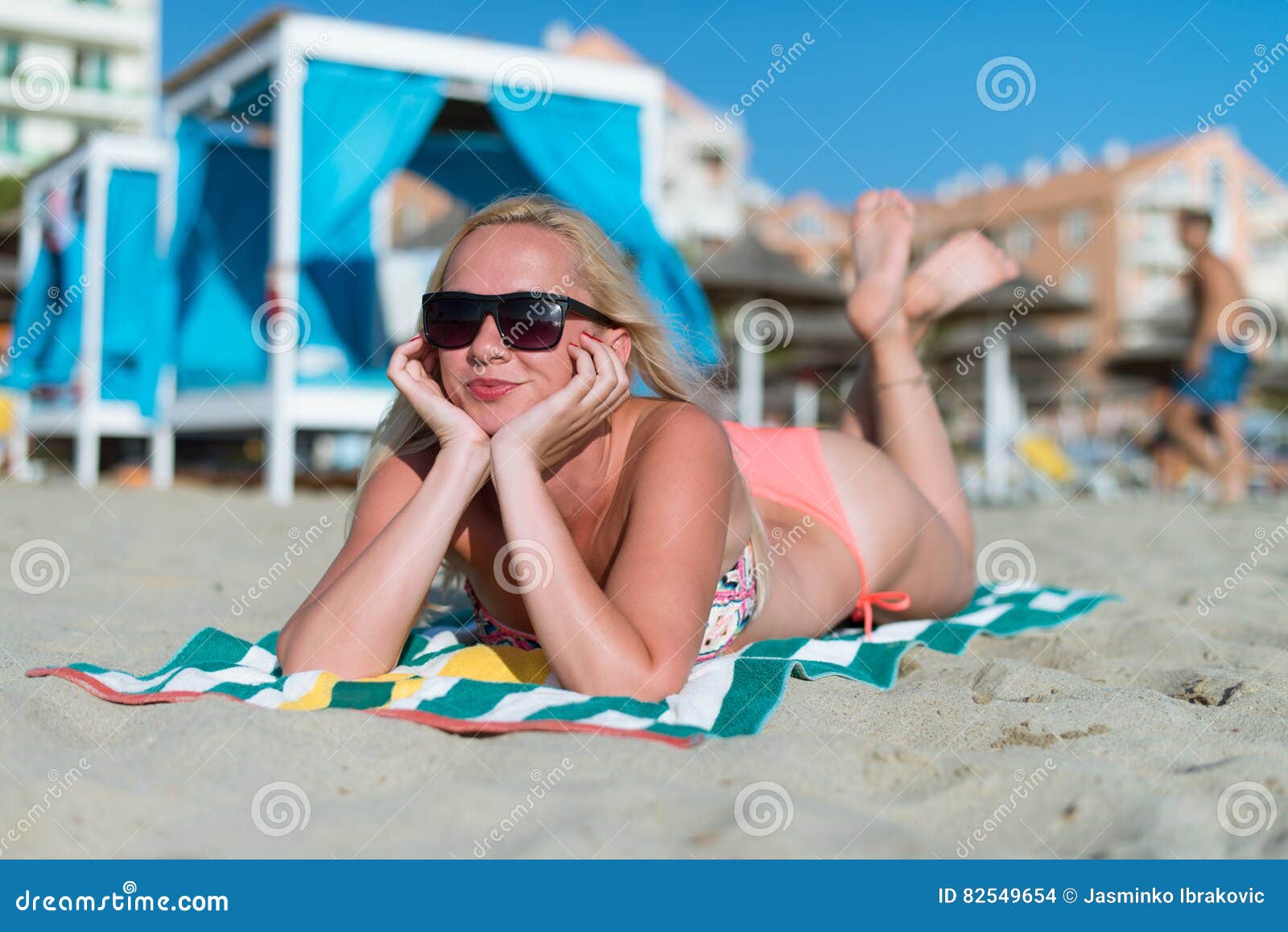 Young Teen Girls Sunbathing