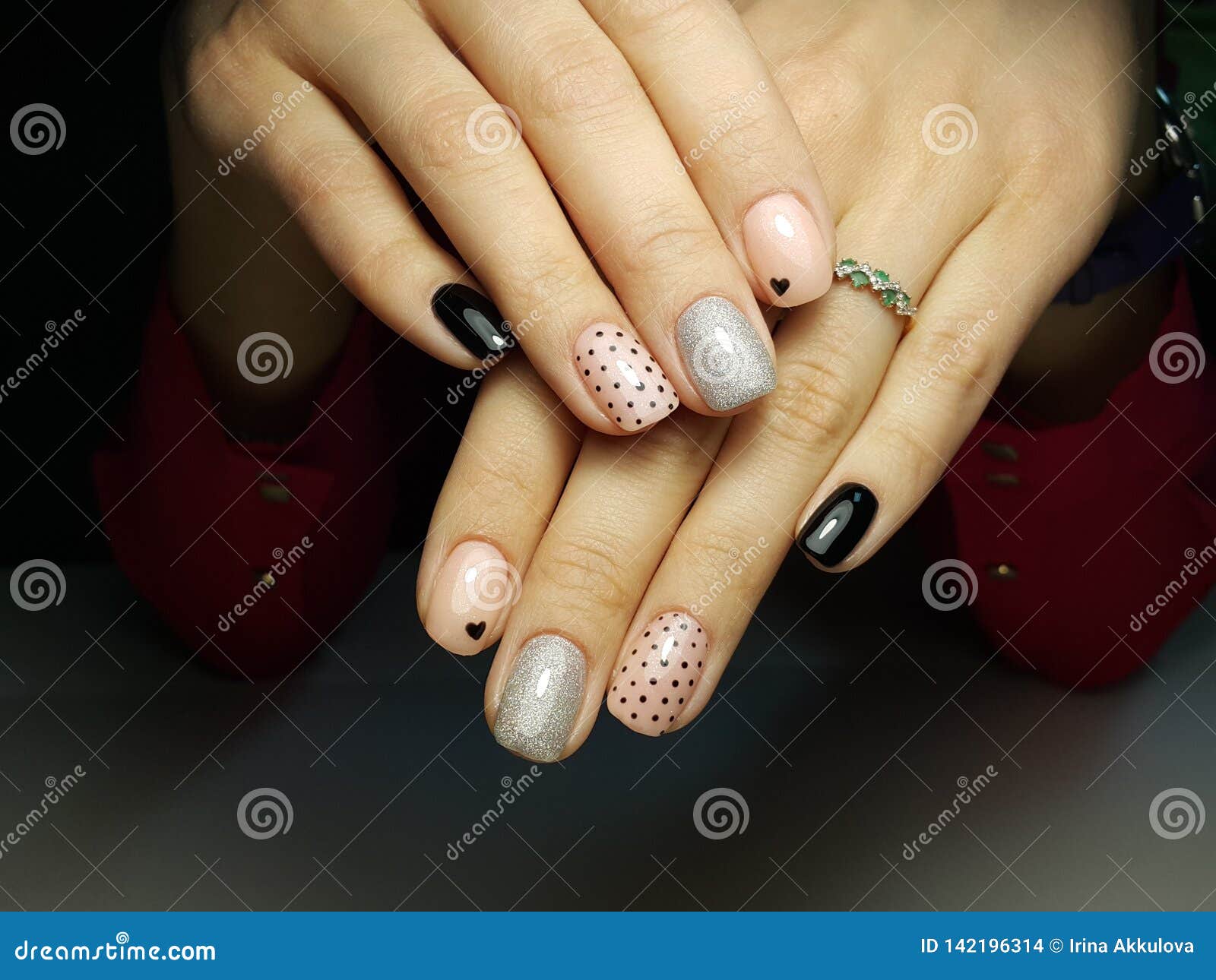 nail design pictures girly