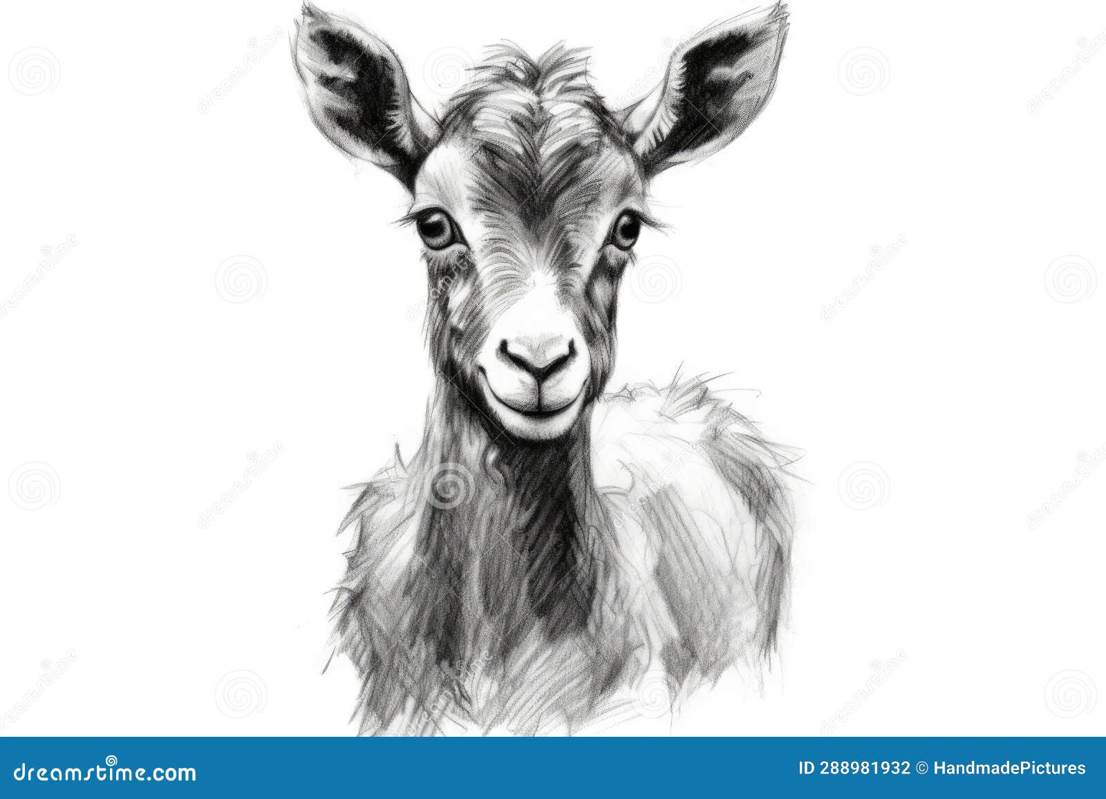 Goat Outline Images, Pictures