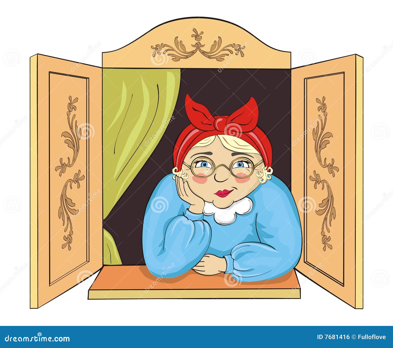 Cute Grandma Royalty Free Stock Image - Image: 7681416 Cute Grandma Royalty Free Stock Image - Image: 7681416