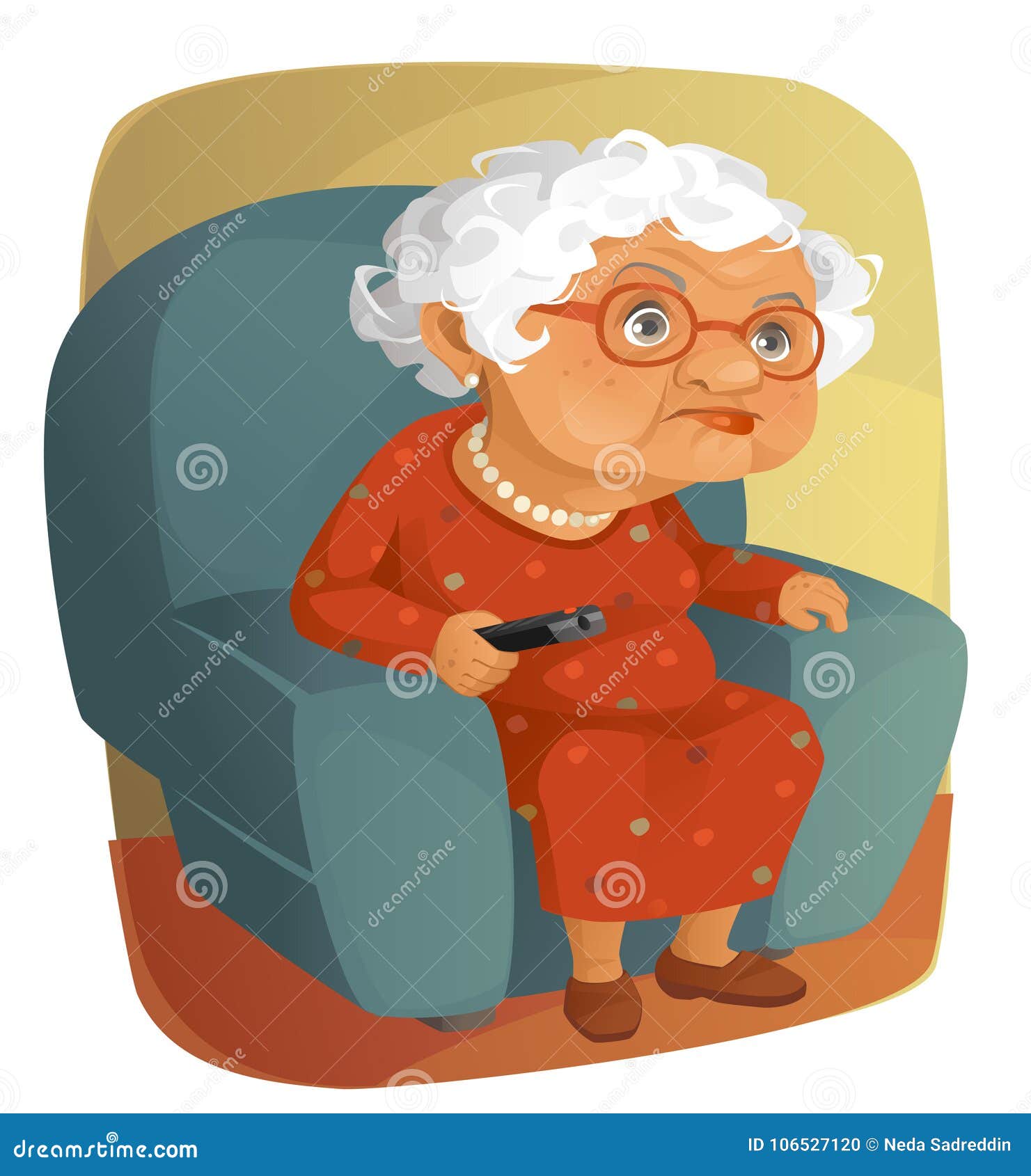Granny watching